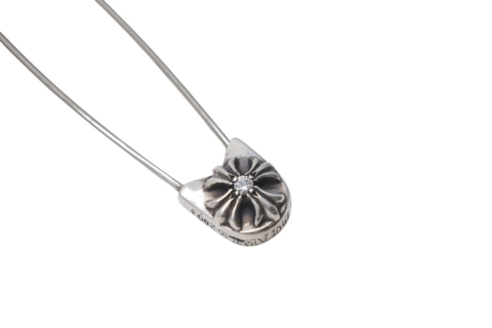 Chrome Hearts Chrome Hearts Diamond Safety Pin Size ONE SIZE - 2 Thumbnail