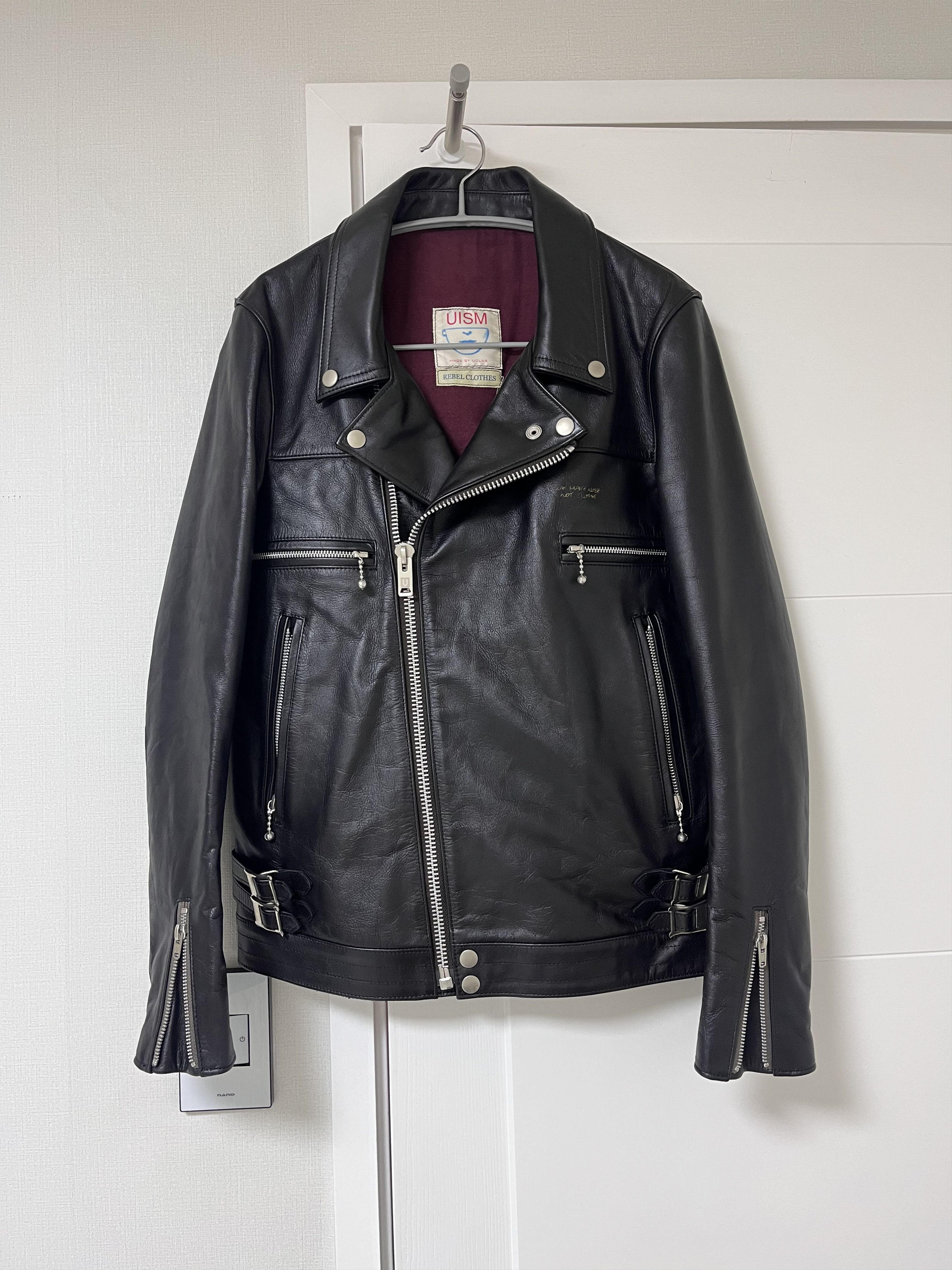 Undercover Undercover 06SS T Archive Band slogan patchwork leather