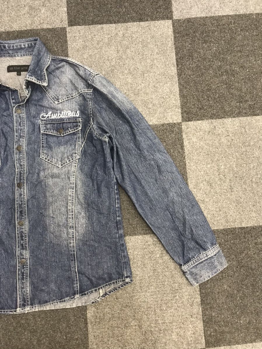 Japanese Brand × Seditionaries in the attic Westerner Denim Shirt Size M / US 6-8 / IT 42-44 - 2 Thumbnail