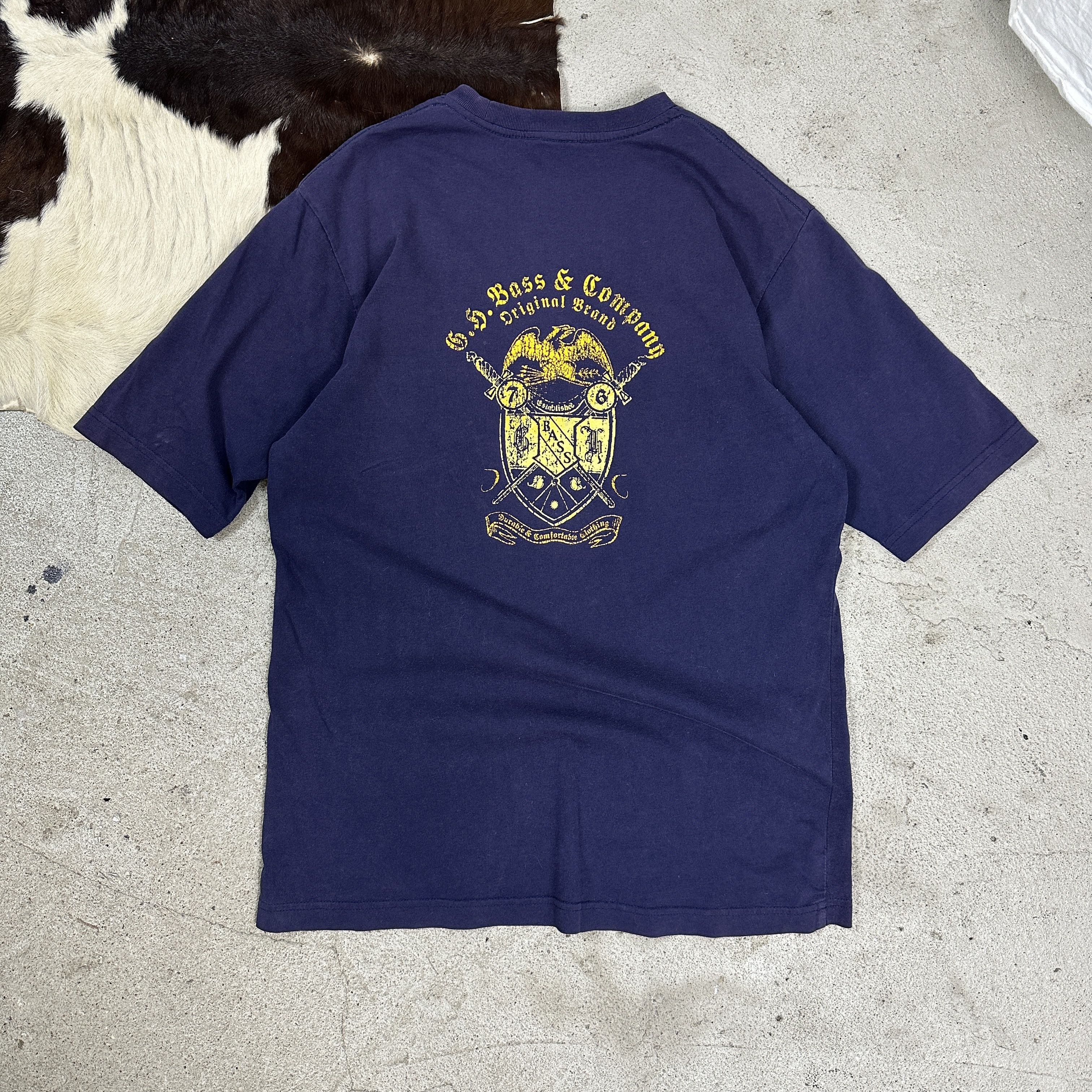 Vintage G H Bass T-shirt Size US S / EU 44-46 / 1 - 5 Thumbnail