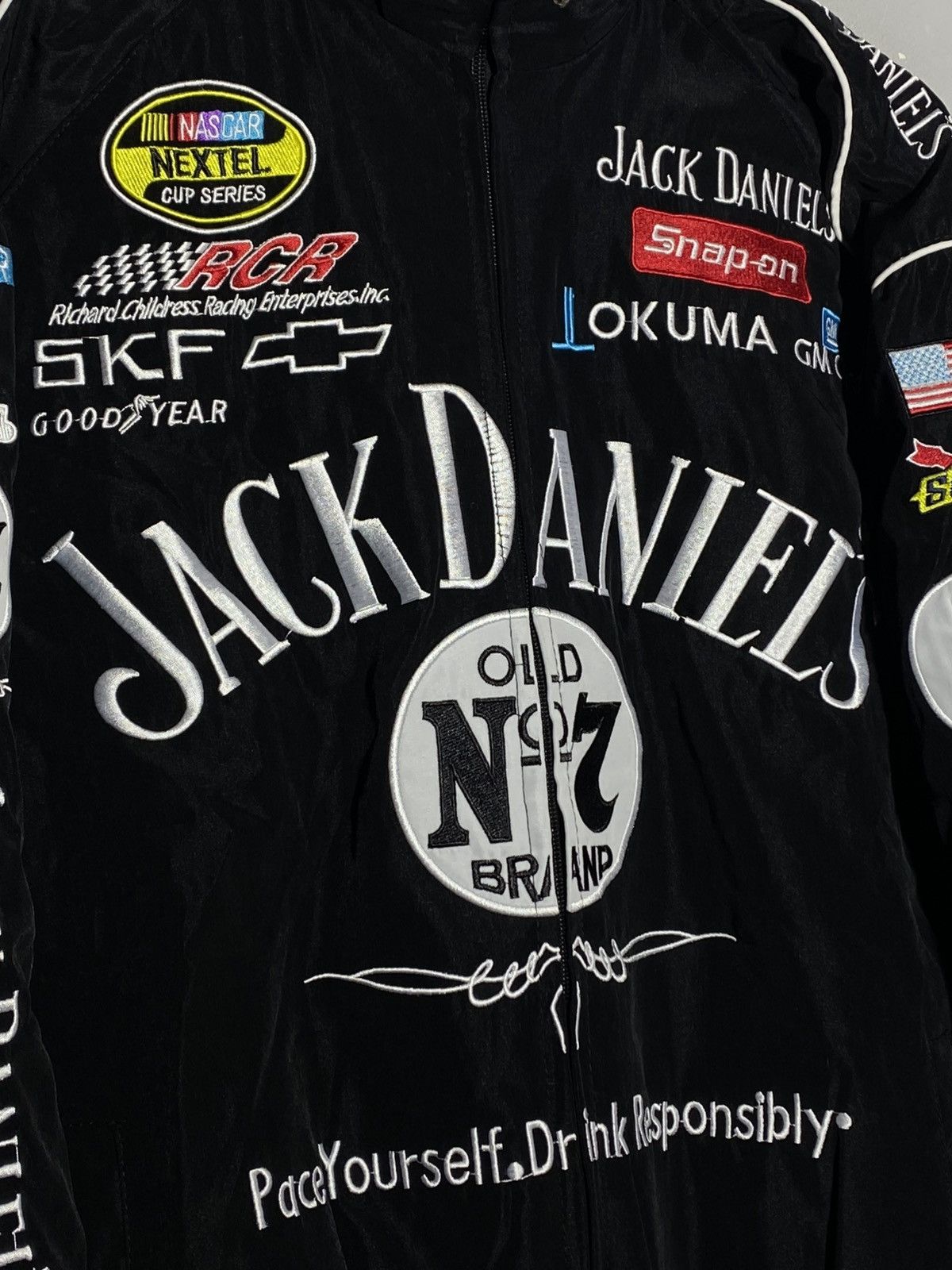NASCAR Chevrolet Jack Daniels Racing Jacket jacket Size US L / EU 52-54 / 3 - 4 Thumbnail