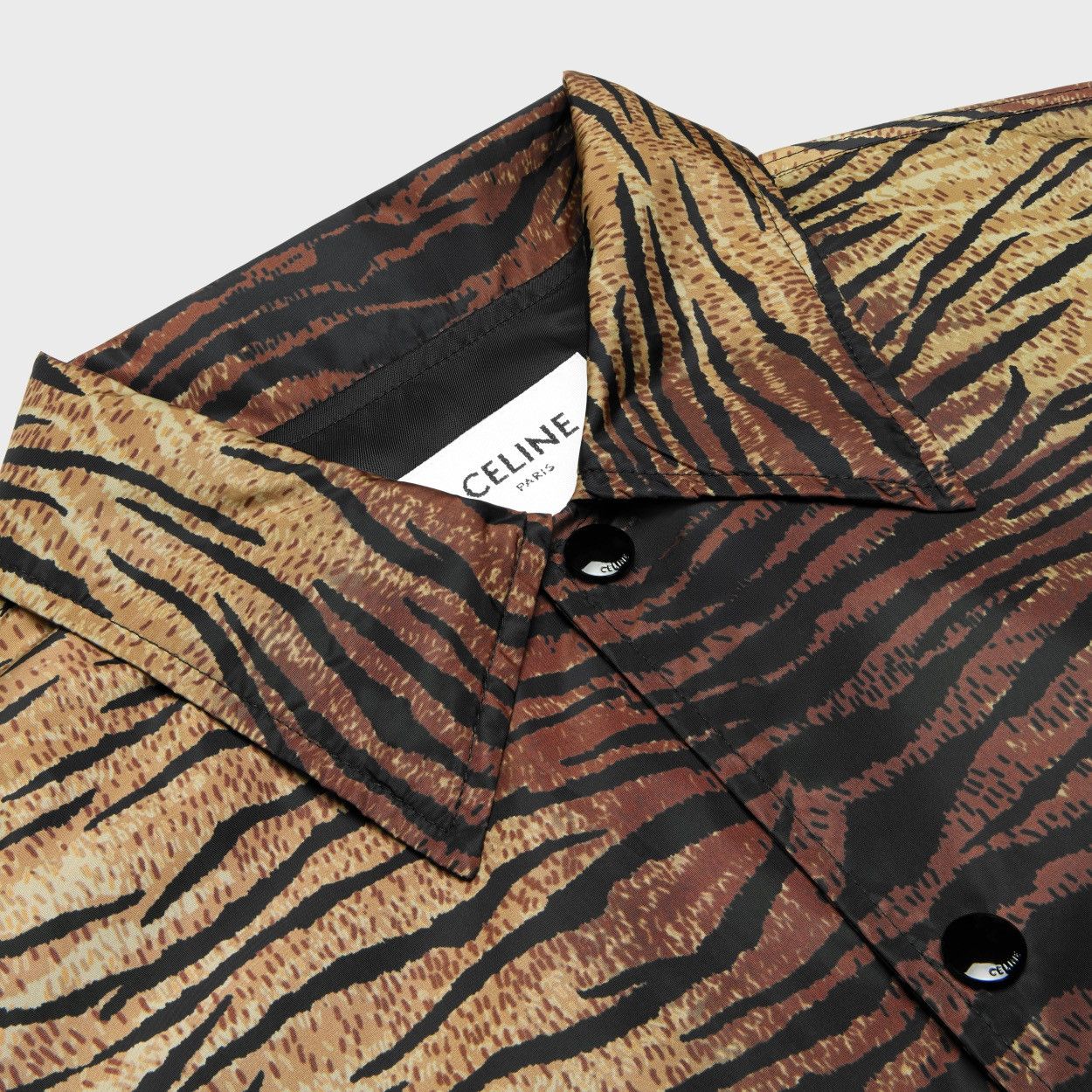 Celine $1.9k Celine tiger animal logo print coach jacket S M L Hedi Size US M / EU 48-50 / 2 - 12 Thumbnail