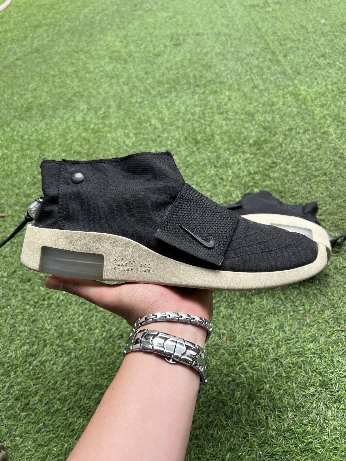 Fear of God × Nike Nike Air Fear Of God Moc 'Black' AT8086-002 Size US 9.5 / EU 42-43 - 1 Thumbnail