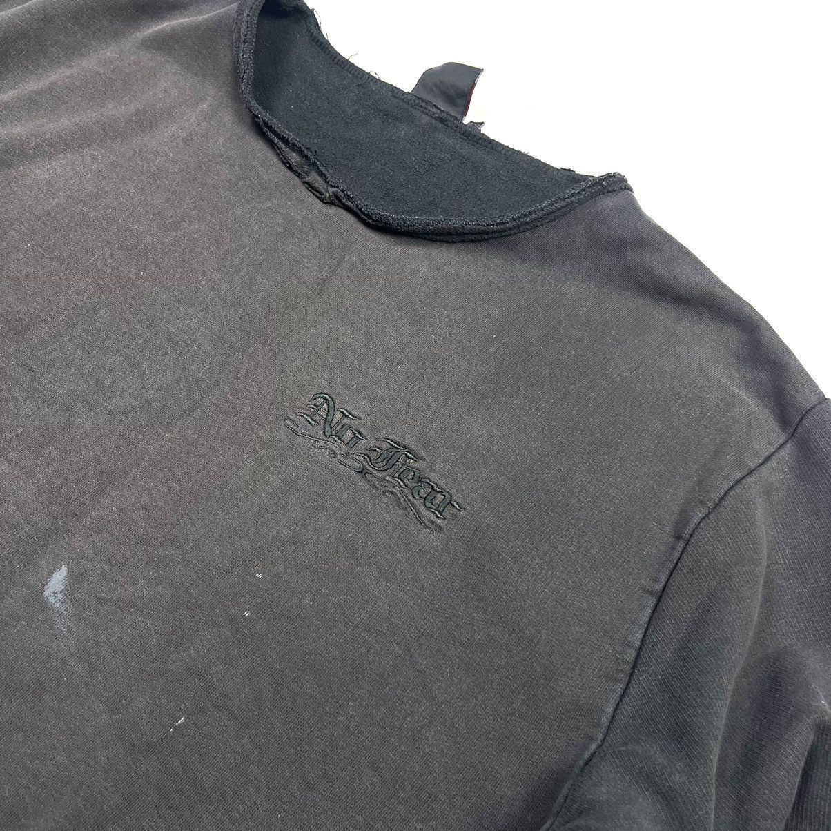 No Fear × Vintage 💀 No Fear Skeleton Vintage Streetwear Sweatshirt Black Size US L / EU 52-54 / 3 - 4 Thumbnail
