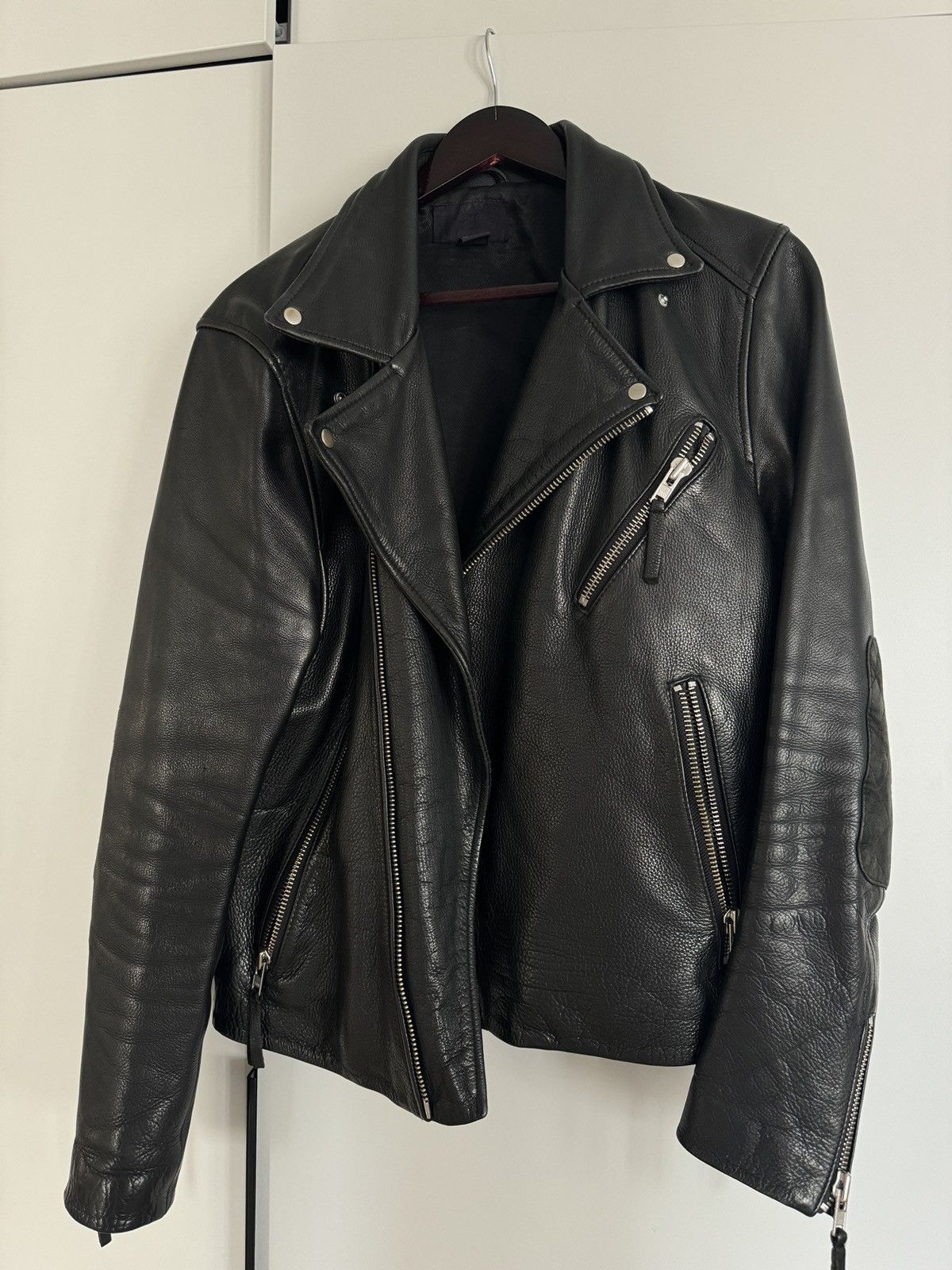 H&M H&M real leather jacket Size US L / EU 52-54 / 3 - 1 Thumbnail