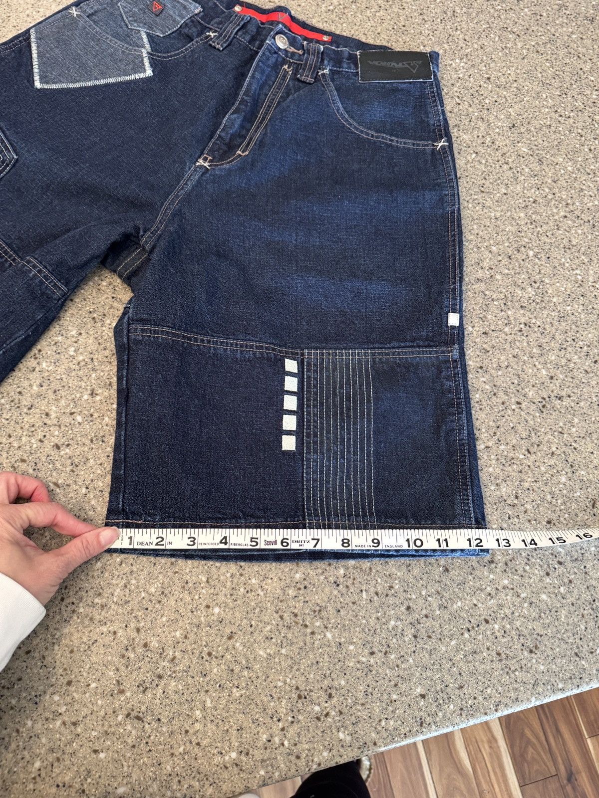 Other Vokal By Nelly Y2K Patchwork Jorts Size US 32 / EU 48 - 5 Thumbnail