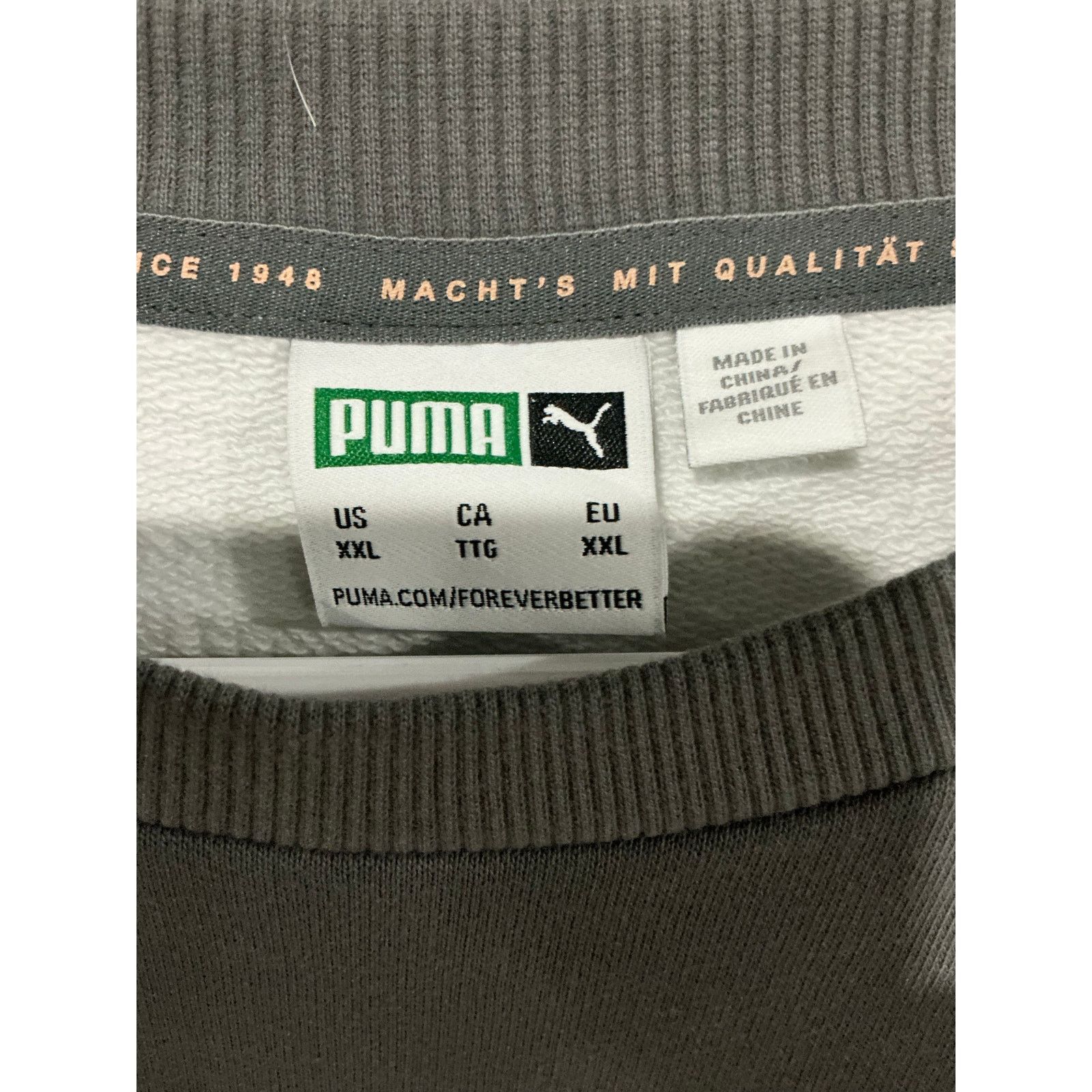Puma Mens 2XL PUMA Crew Neck Sweatshirt Size US XXL / EU 58 / 5 - 3 Thumbnail