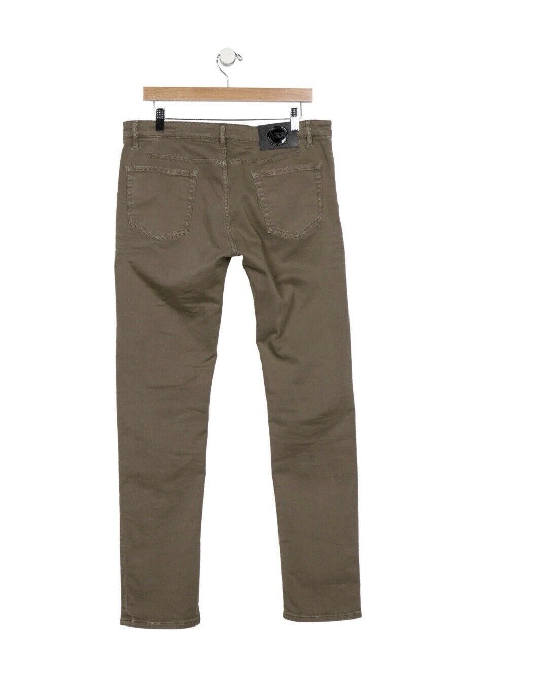 Viktor & Rolf Viktor & Rolf Men's Brown Chino Cotton Pants US 34x32 EU 50 Size US 34 / EU 50 - 2 Thumbnail