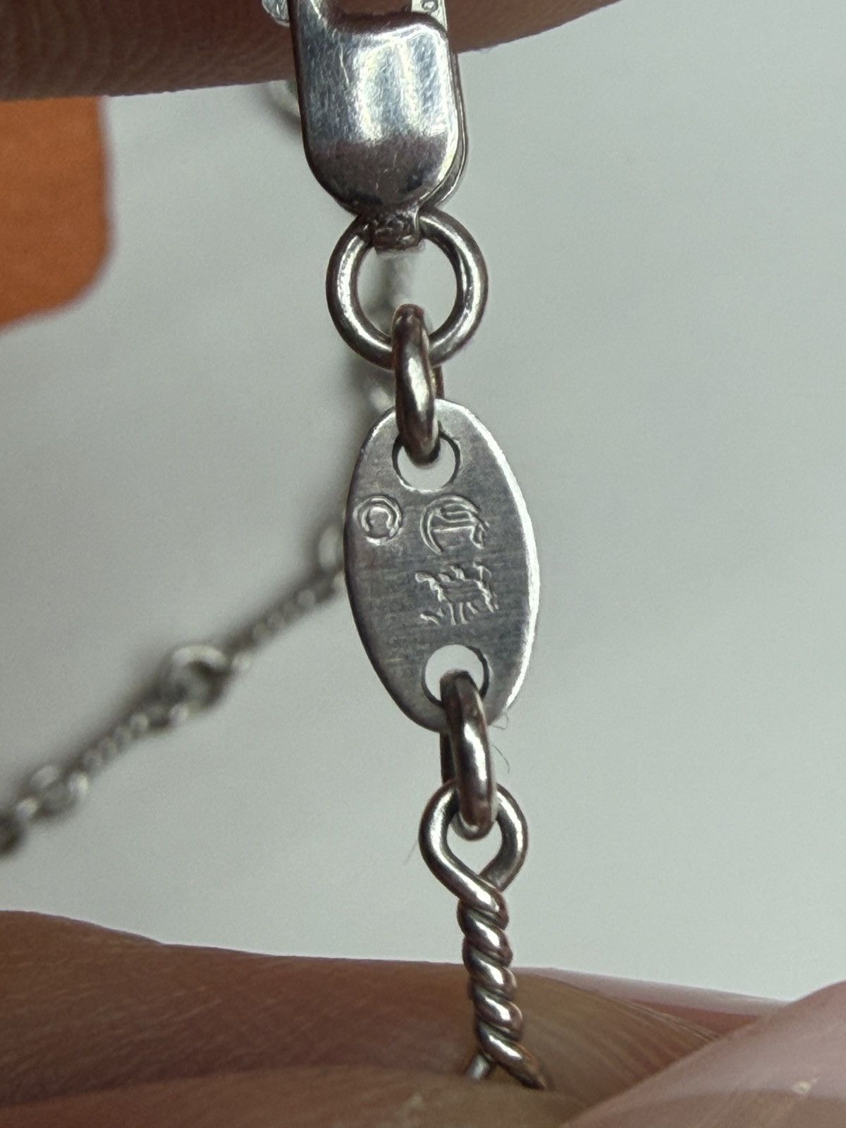 Chrome Hearts Chrome Hearts 18K White Gold Twist Chain Necklace Size ONE SIZE - 8 Thumbnail