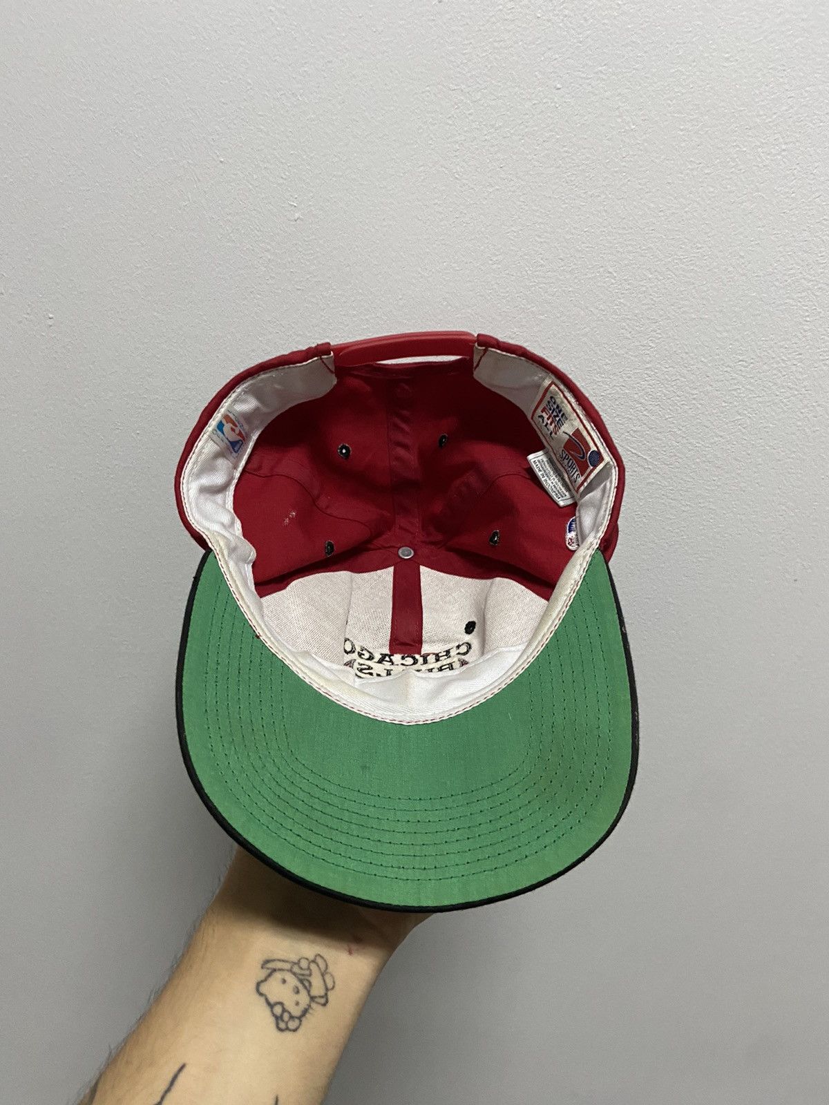NBA × Vintage Chicago bulls big logo cap NBA vintage Size ONE SIZE - 6 Thumbnail