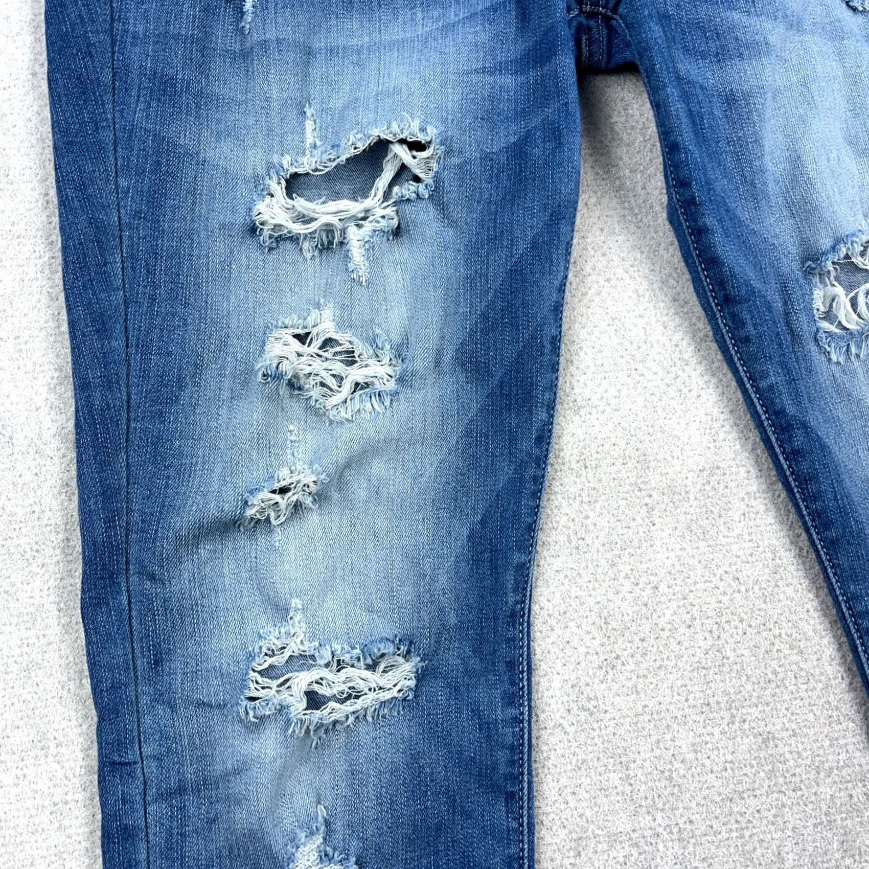 Vintage Judy Blue Jeans Women XL Skinny Fit Med Wash Faded Pants Stretch Size 40" / US 18 - 5 Thumbnail