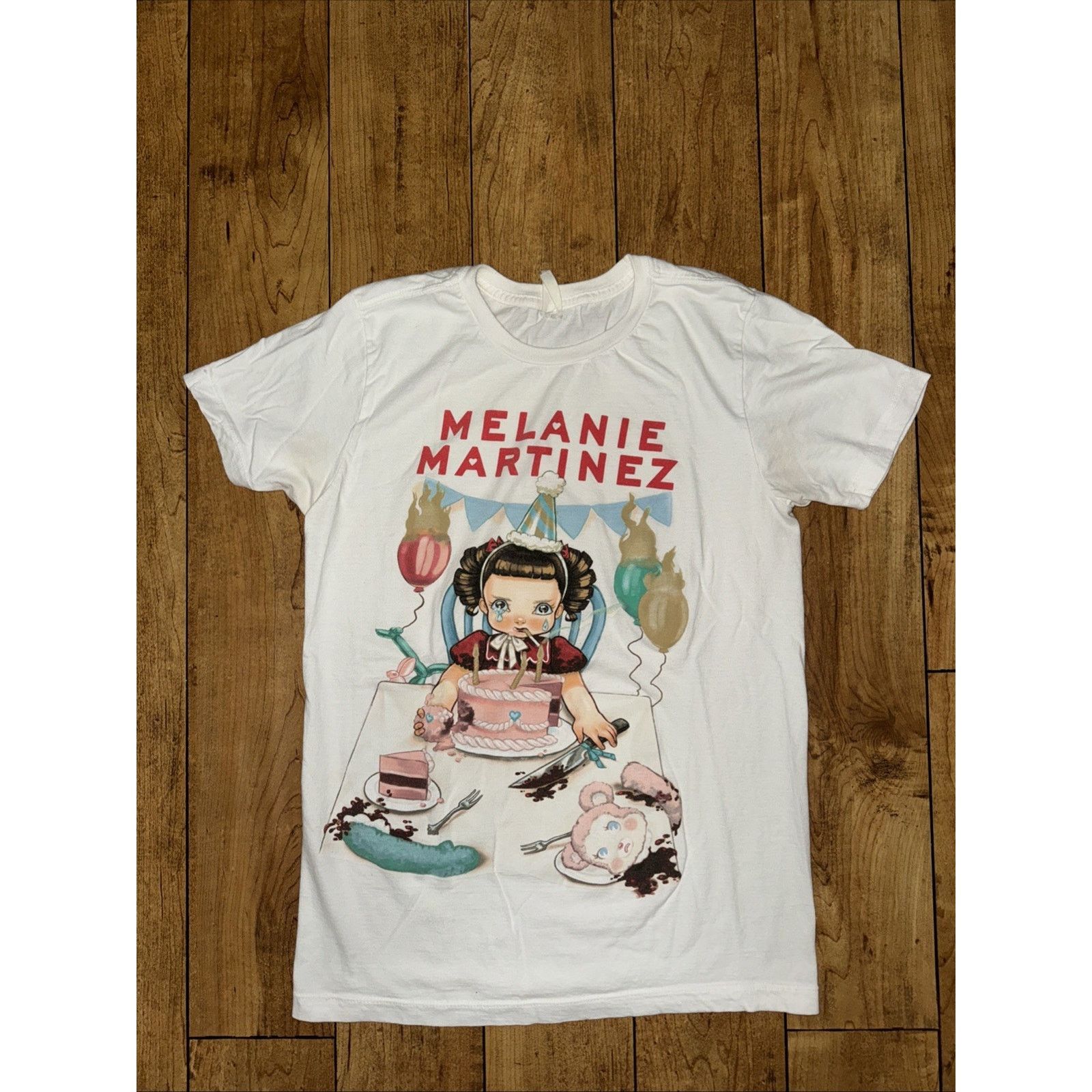 Band Tees × Vintage Melanie Martinez Pity Party T-Shirt White S 17x25 Band Tee Size US S / EU 44-46 / 1 - 1 Thumbnail