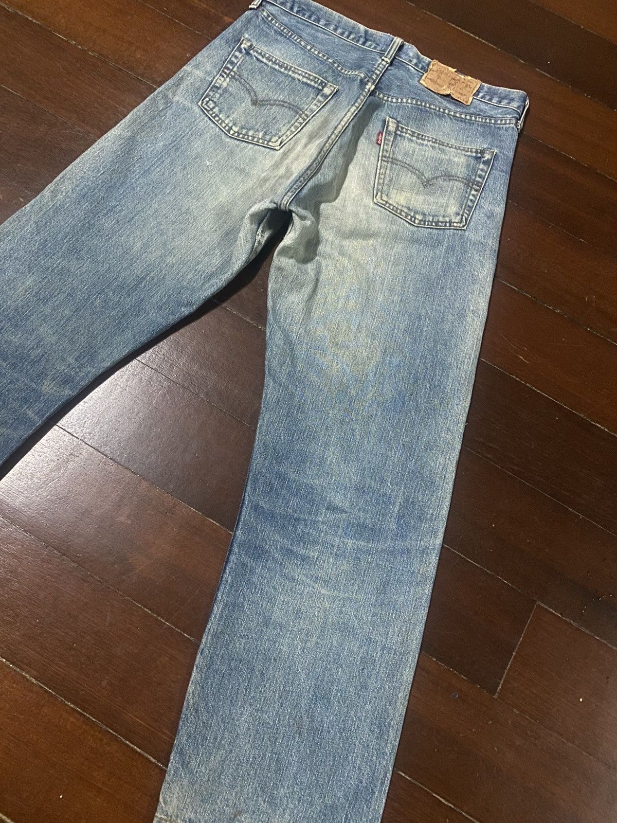 Levi's Vintage Clothing Vintage LEVIS Big E 502XX Selvege J22 button Made in JAPAN Size US 34 / EU 50 - 12 Thumbnail
