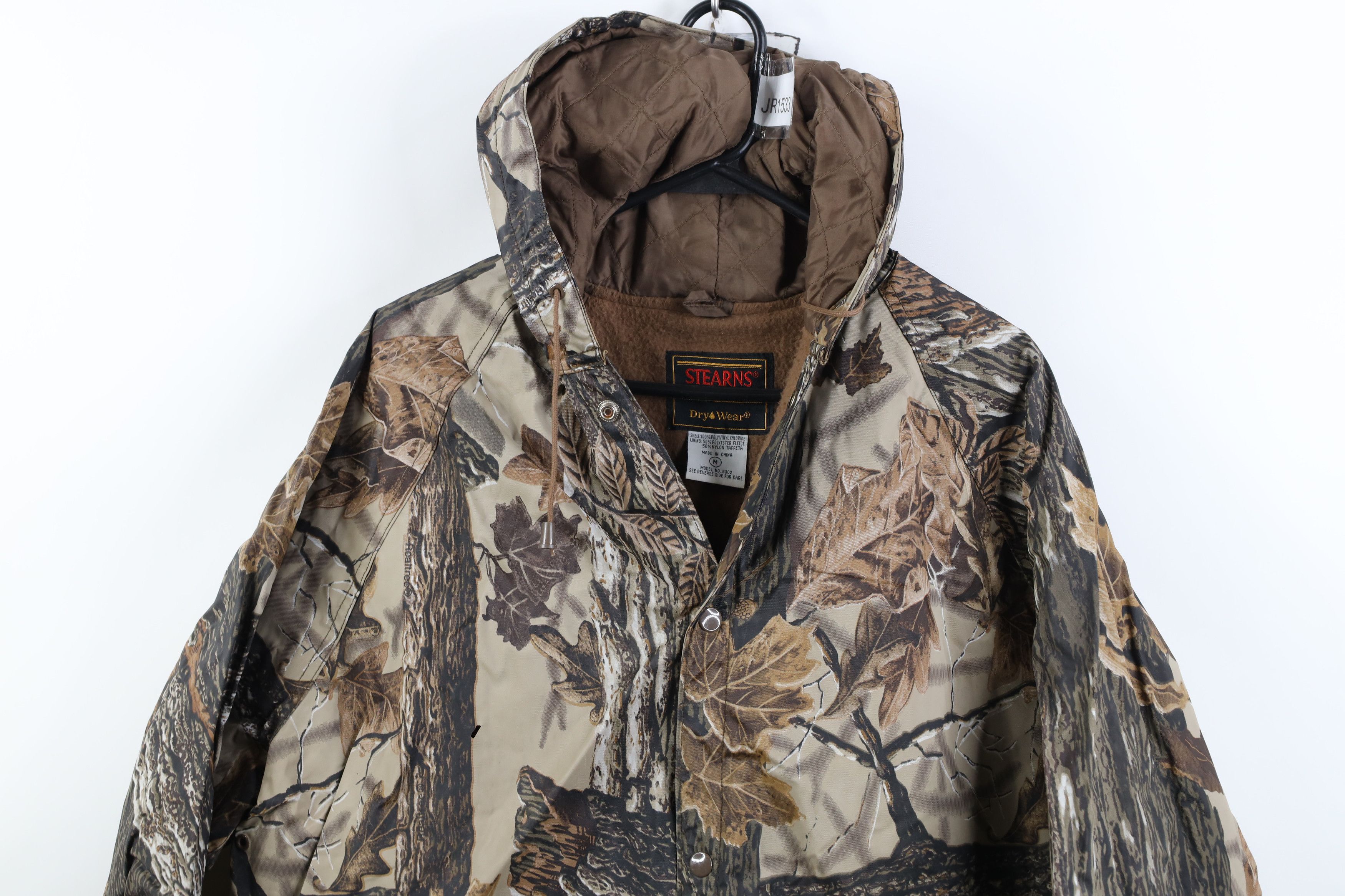 Vintage Vintage 90s Streetwear Waterproof Realtree Camouflage Jacket Size US M / EU 48-50 / 2 - 2 Thumbnail