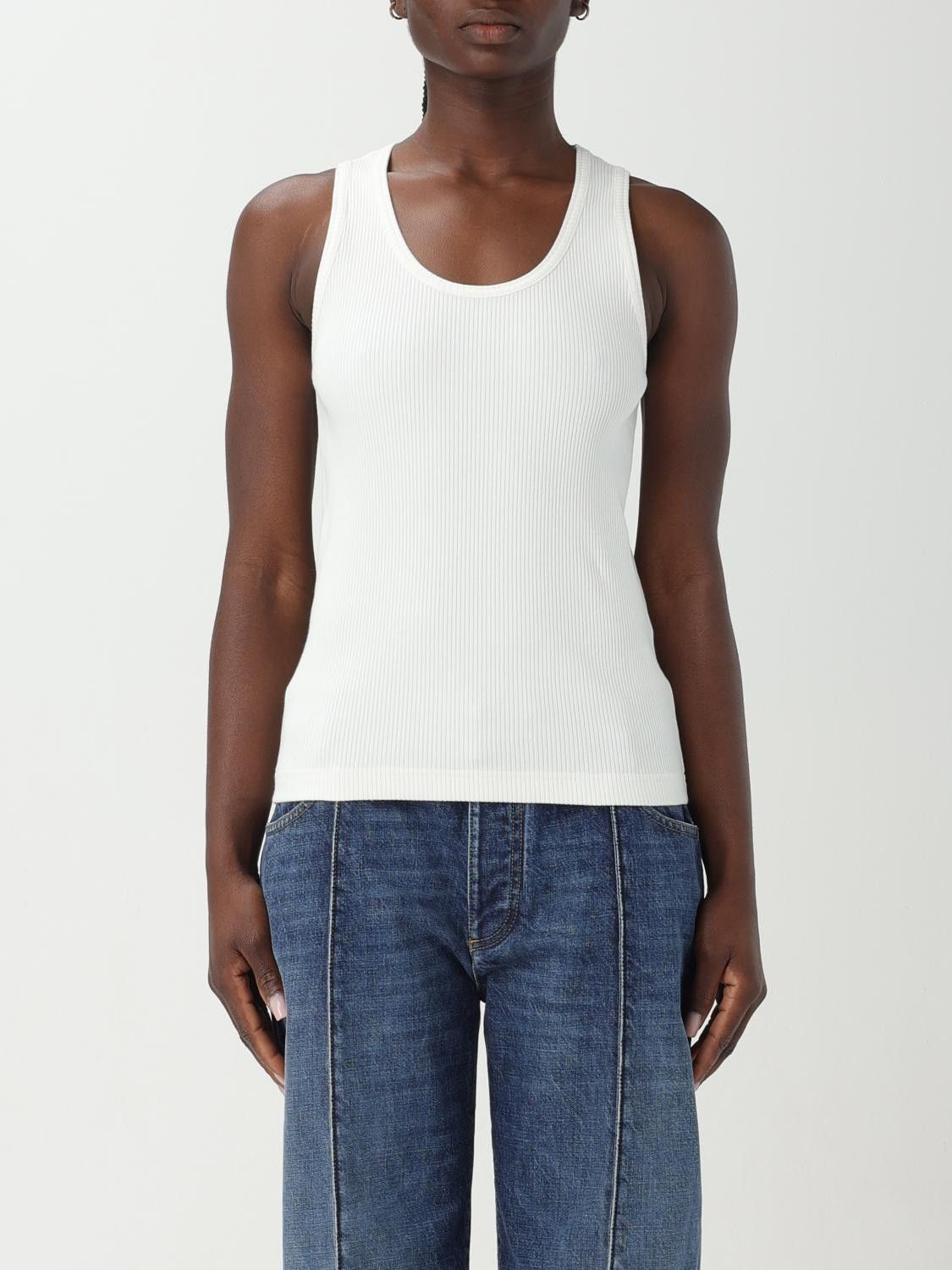 Bottega Veneta Bottega Veneta T-Shirt Woman White Size XS / US 0-2 / IT 36-38 - 1 Thumbnail