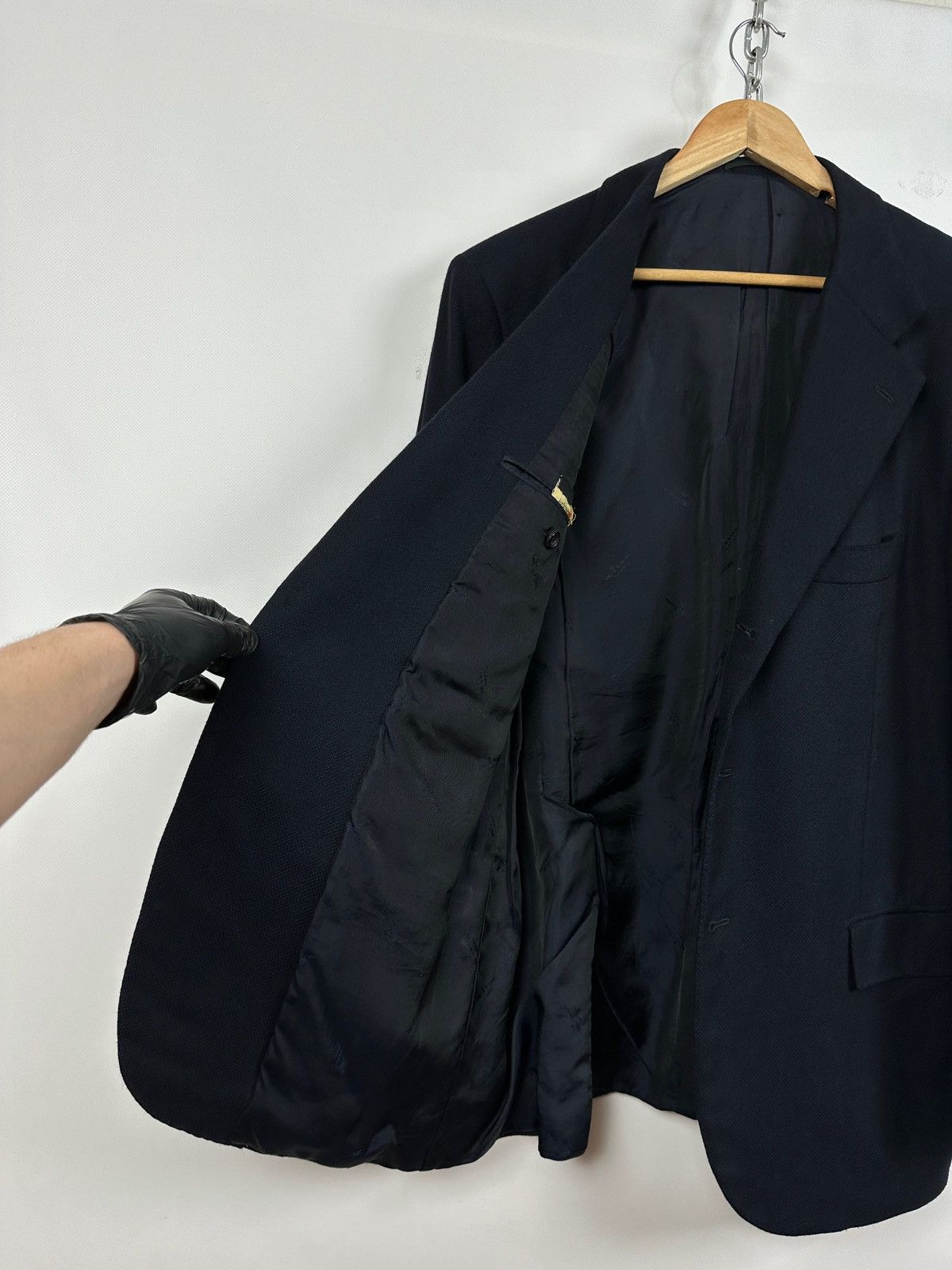 Kiton Vintage Kiton 3 Button Cashmere Blazer Jacket Size 54R - 16 Thumbnail