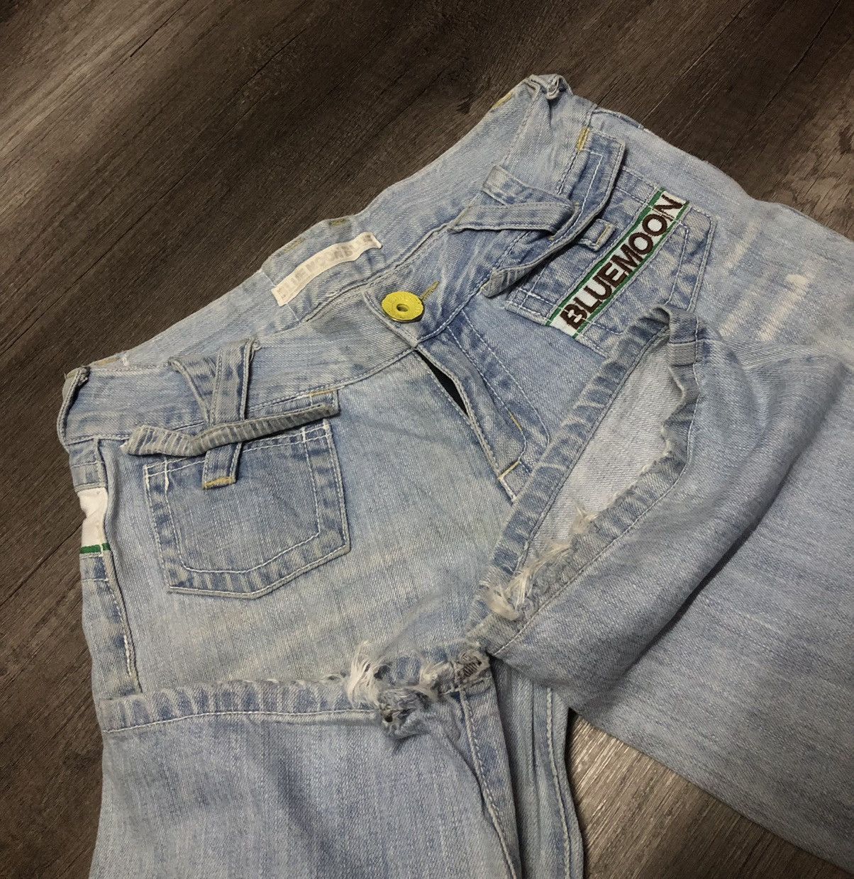 Japanese Brand VINTAGE BLUE MOON BLUE JEANS TEAM HAWAII BMB-93 Size 28" / US 6 / IT 42 - 19 Thumbnail