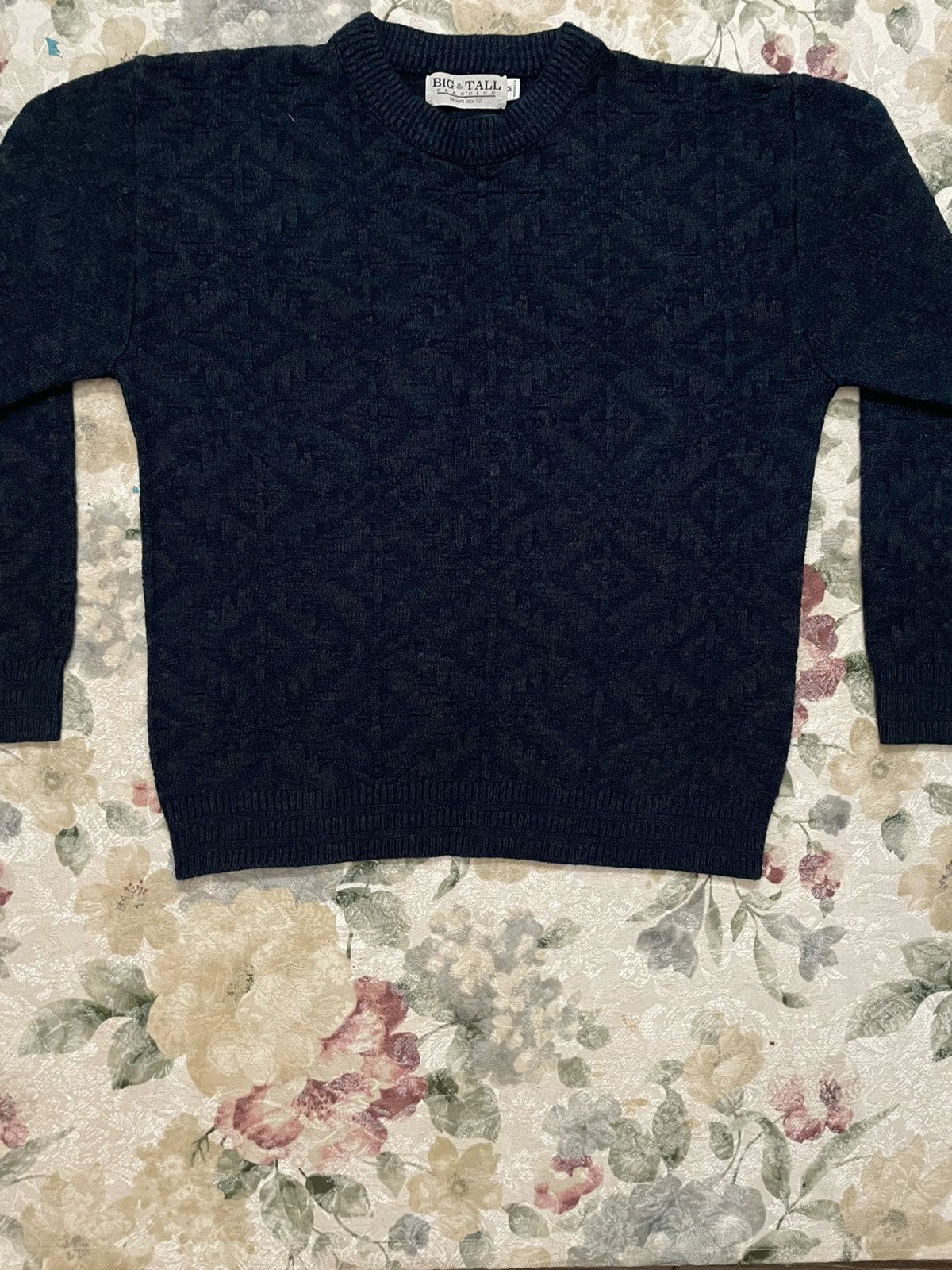 Other Blue Pattern Big and Tall Knitwear Size US M / EU 48-50 / 2 - 1 Thumbnail