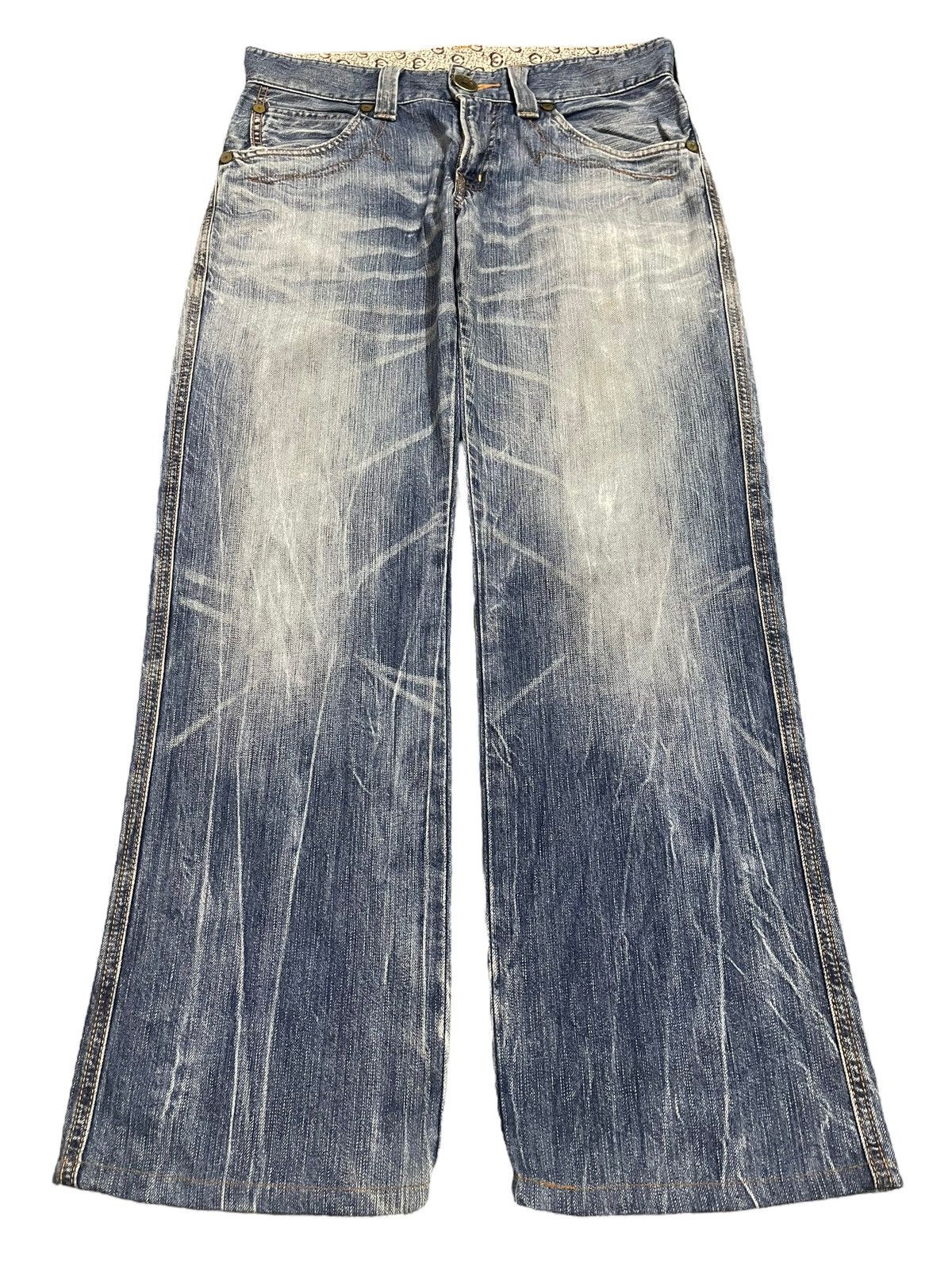 Edwin Vintage Edwin Blue Trip Thunder Wash Style Baggy Jeans Size US 32 / EU 48 - 1 Thumbnail