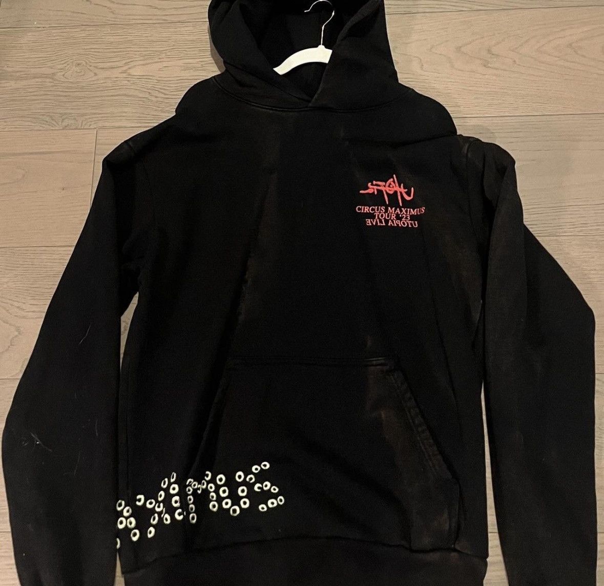 Travis Scott RARE Travis Scott Circus Maximus Utopia Staff Hoodie size L Size US XL / EU 56 / 4 - 2 Thumbnail