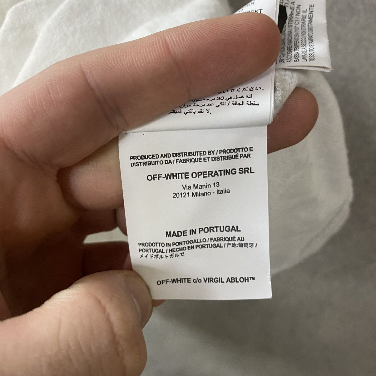 Off-White Off White Temperature T-Shirt White Big Logo Size US M / EU 48-50 / 2 - 15 Thumbnail