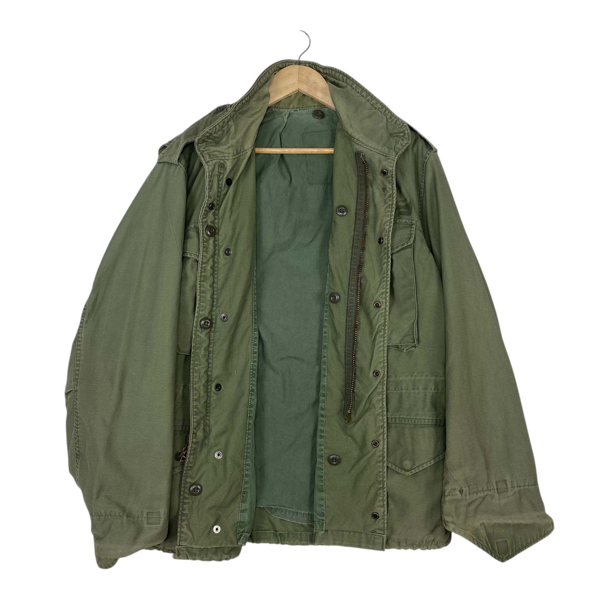 Vintage 💥1960 US ARMY M65 FIELD RARE JACKET Size US M / EU 48-50 / 2 - 7 Thumbnail