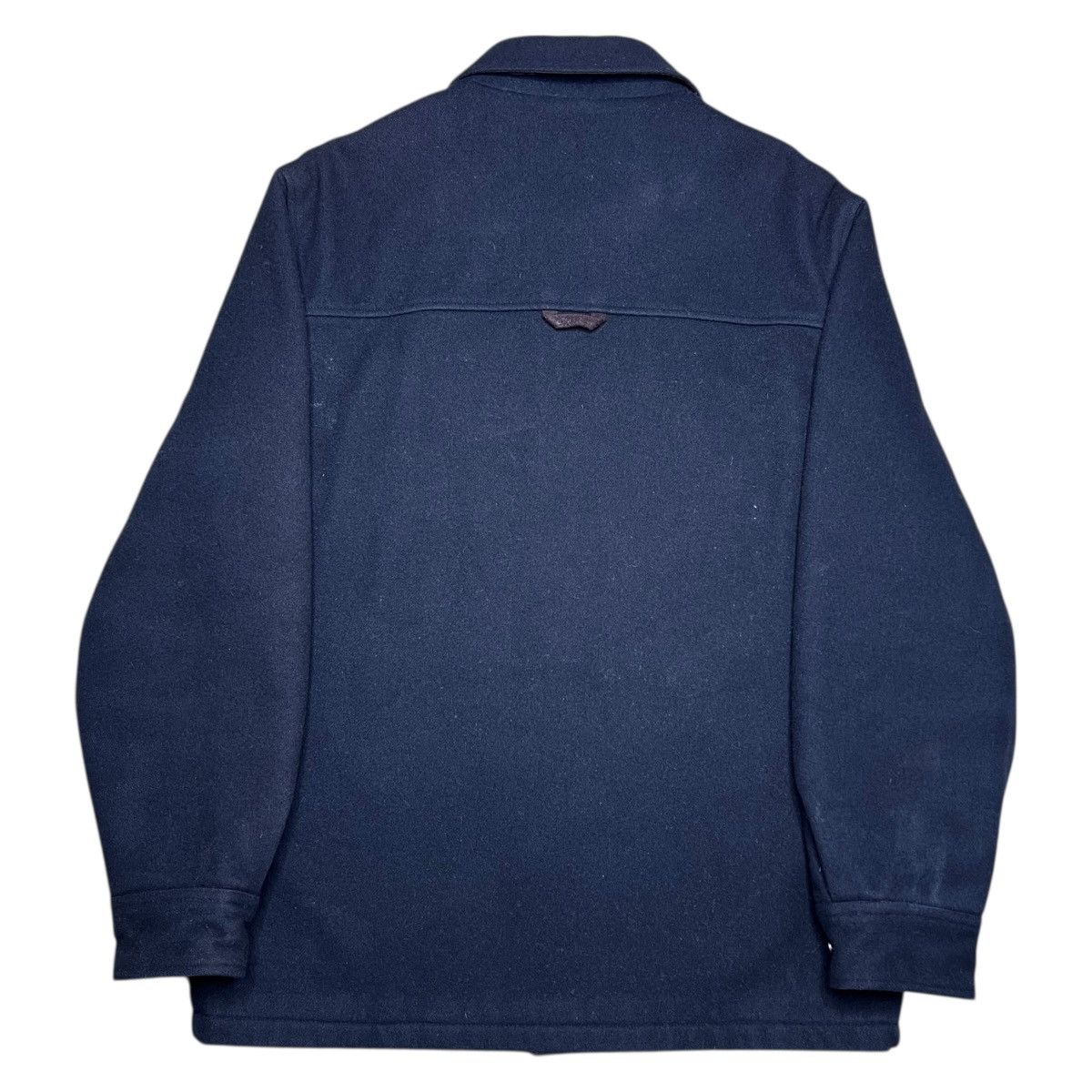 Eddie Bauer Eddie Bauer Wool Navy Blue Mackinaw Button Closure Jacket Size US S / EU 44-46 / 1 - 4 Thumbnail