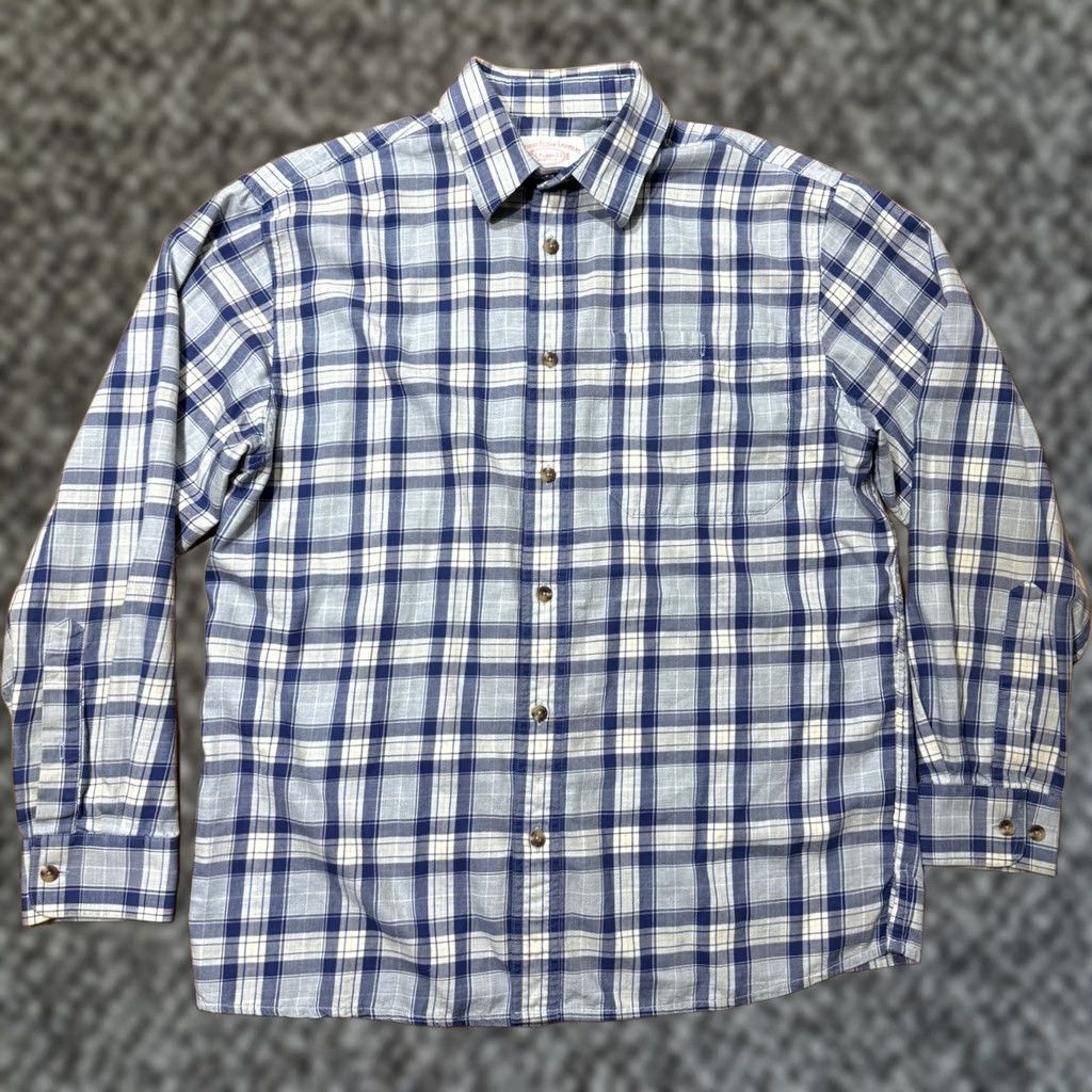 Filson Filson Shirt Mens Medium Plaid Cotton Long Sleeve Button Western Casual HH17 Size US M / EU 48-50 / 2 - 1 Thumbnail