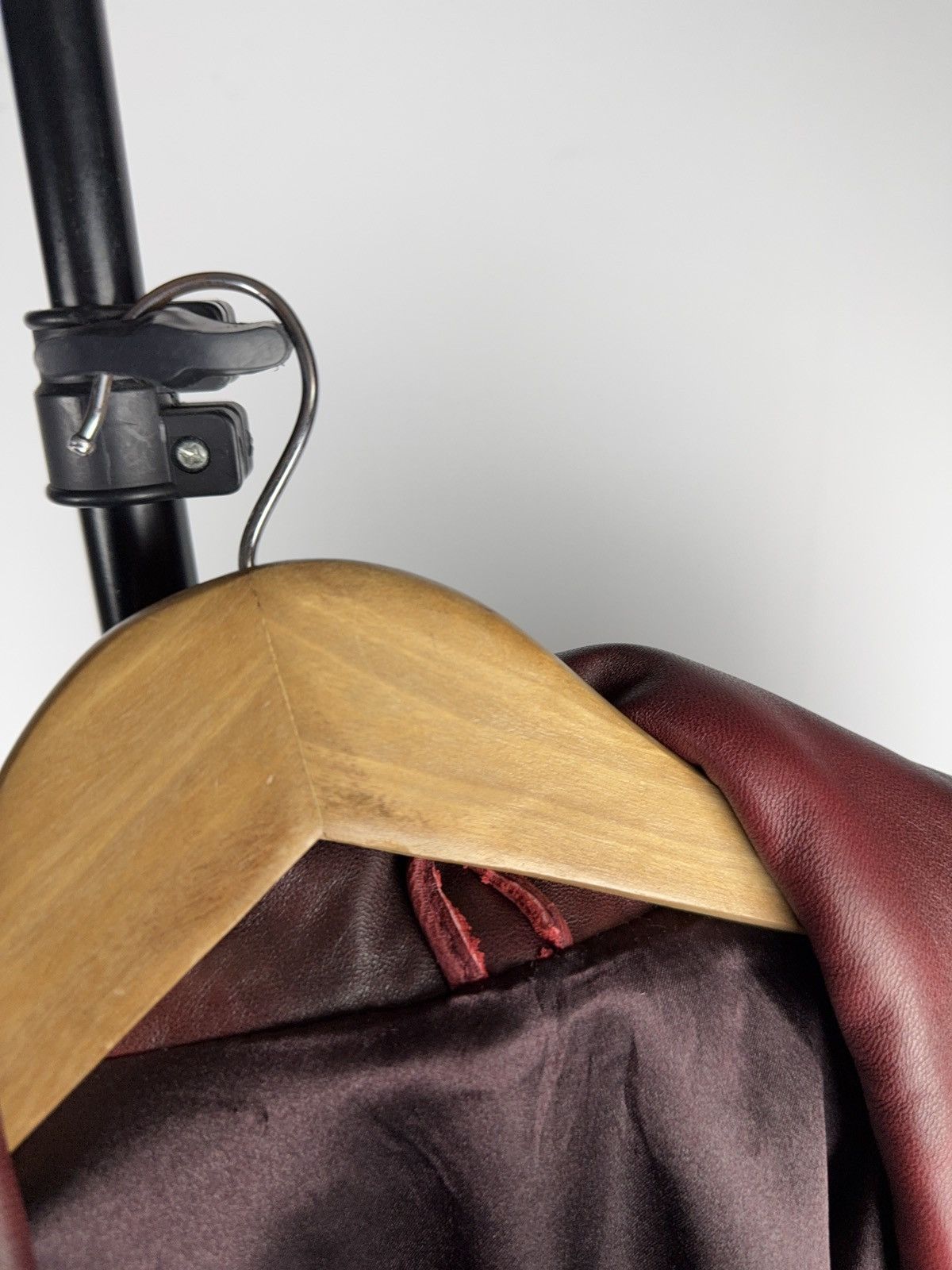Japanese Brand 90s Y2K Avant-Garde Leather Coat Red Gradient Japan Western Size S / US 4 / IT 40 - 23 Thumbnail