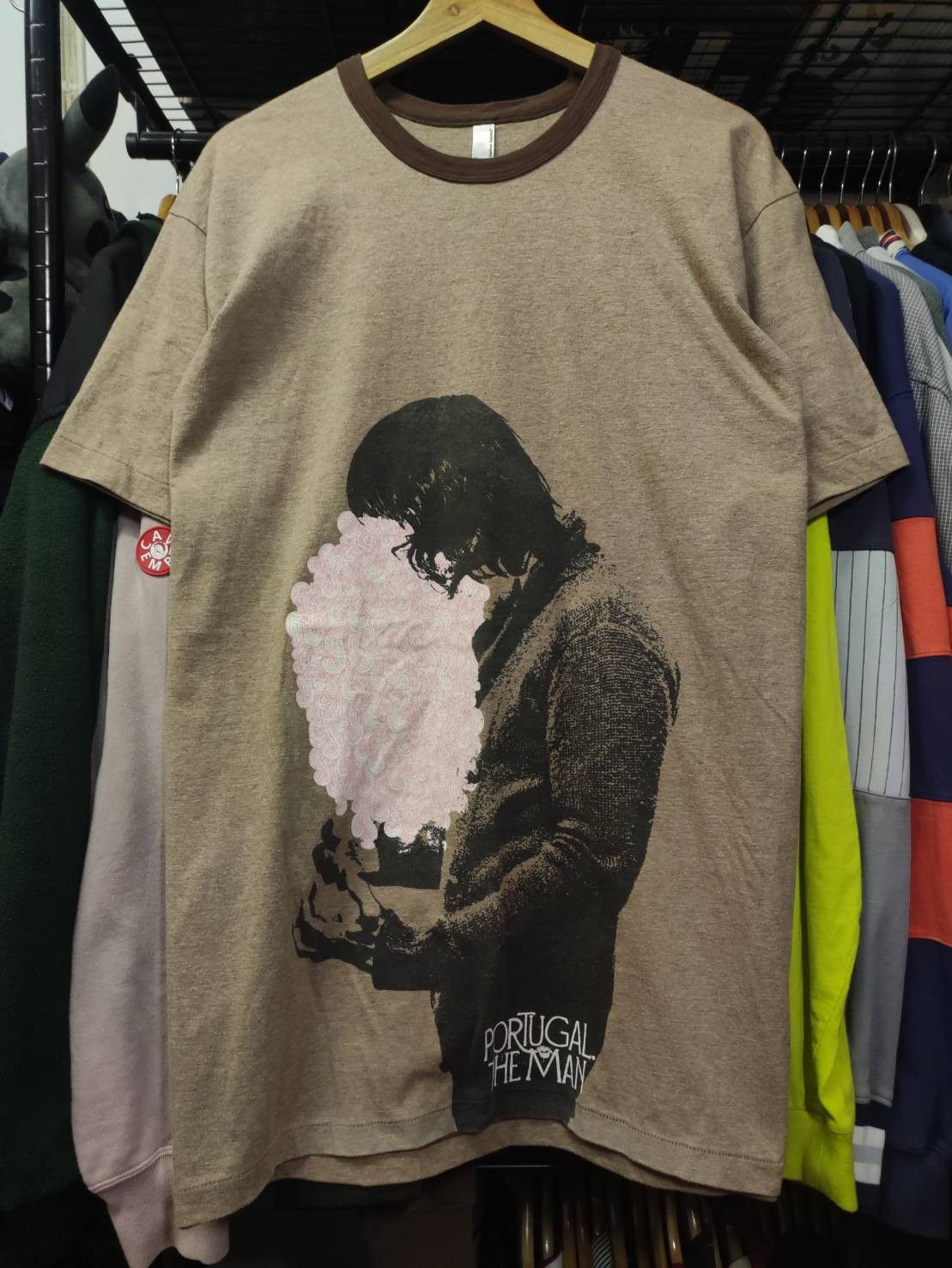 Band Tees Vtg 00's Portugal. The Man Band Made in USA T-Shirt Size US XL / EU 56 / 4 - 1 Thumbnail