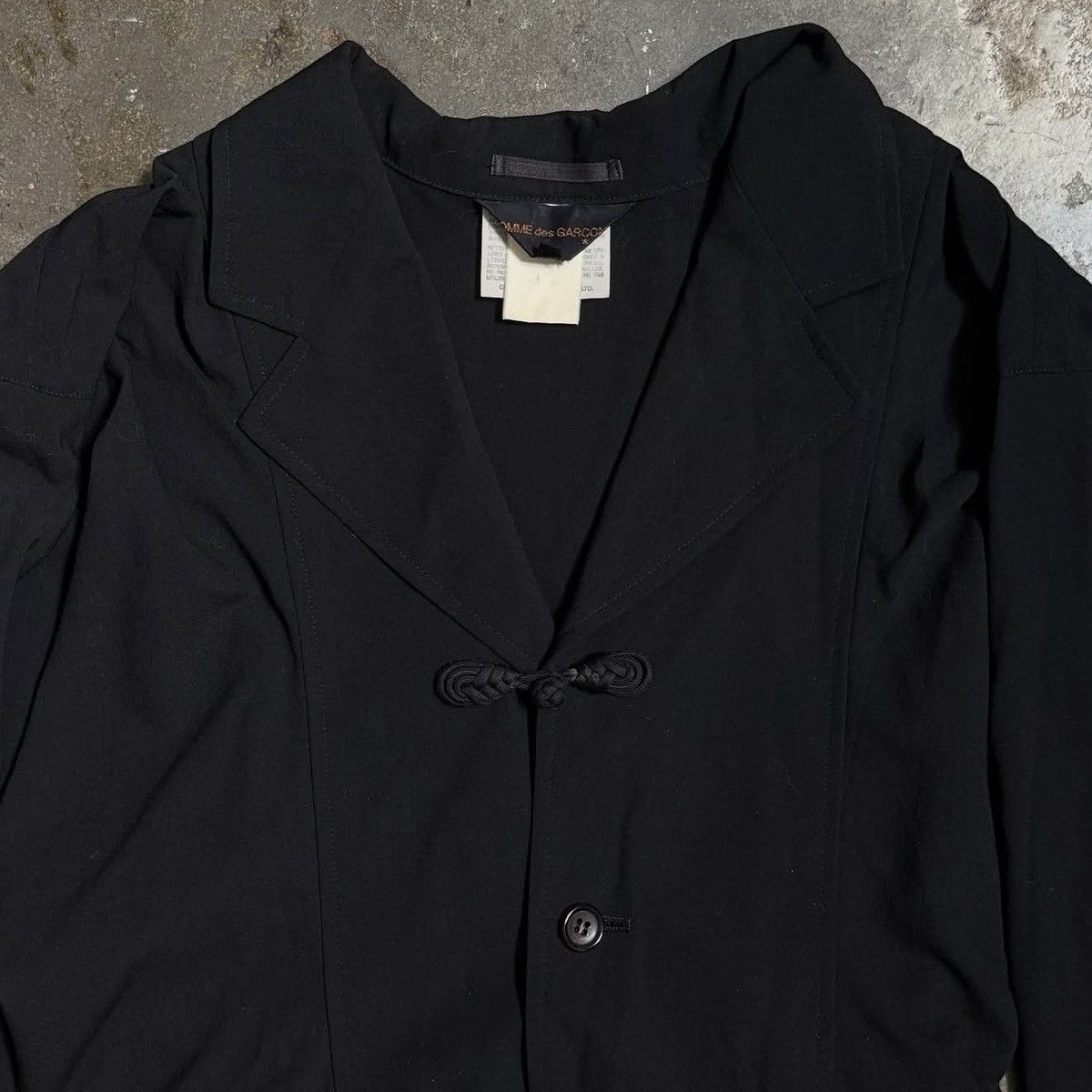 Comme des Garcons COMME DES GARÇONS BLACK LIGHT WEIGHT JACKET - S Size S / US 4 / IT 40 - 2 Thumbnail