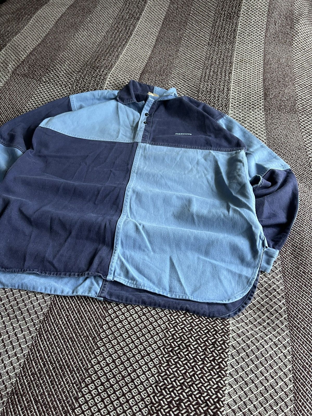 Vintage Vintage Mercian 90s Heavy Button Up Shirt Workwear Size M-L Size US L / EU 52-54 / 3 - 4 Thumbnail
