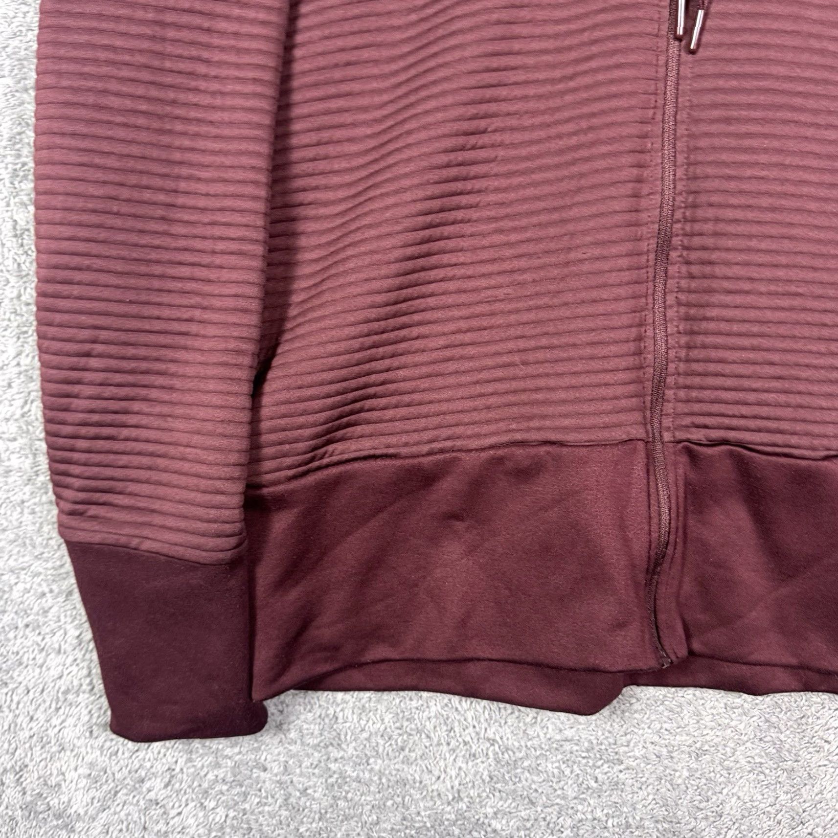Nike Nike Hoodie Women’s M Full Zip Training Quilted Scuba Tech Sweatshirt Black XLFull Zip, Hooded, Pockets, Logo, Sports Nike Womens Hoodie Size XL / US 12-14 / IT 48-50 - 3 Thumbnail