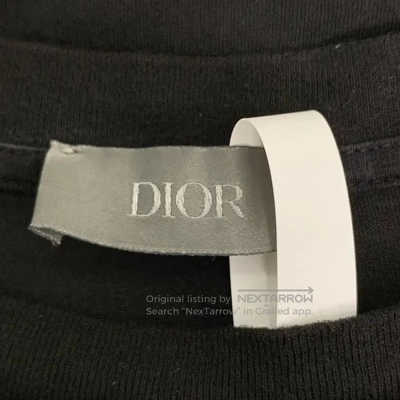 Dior Dior Black Cotton Men's T-shirt . Size US M / EU 48-50 / 2 - 6 Thumbnail