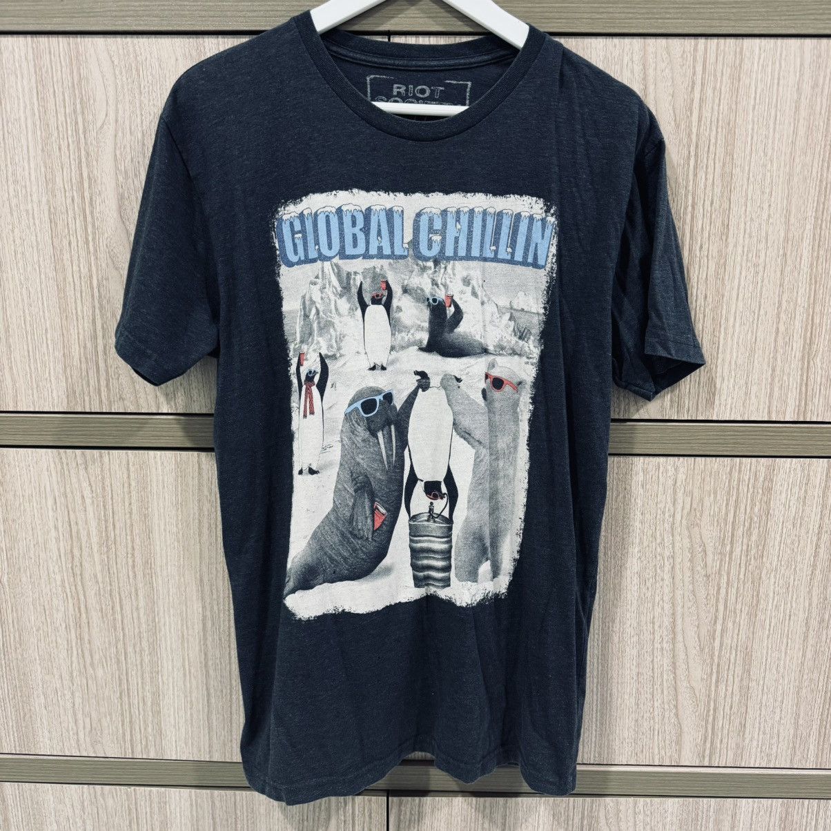 Riot Society × Vintage Vintage Riot Society - Global Chillin | Grailed