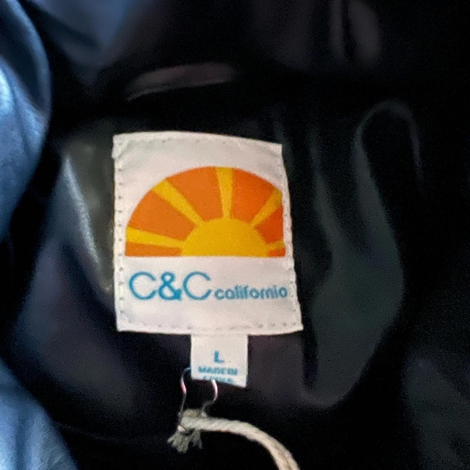 Other C&C California Black Puffer Jacket Size L / US 10 / IT 46 - 5 Thumbnail