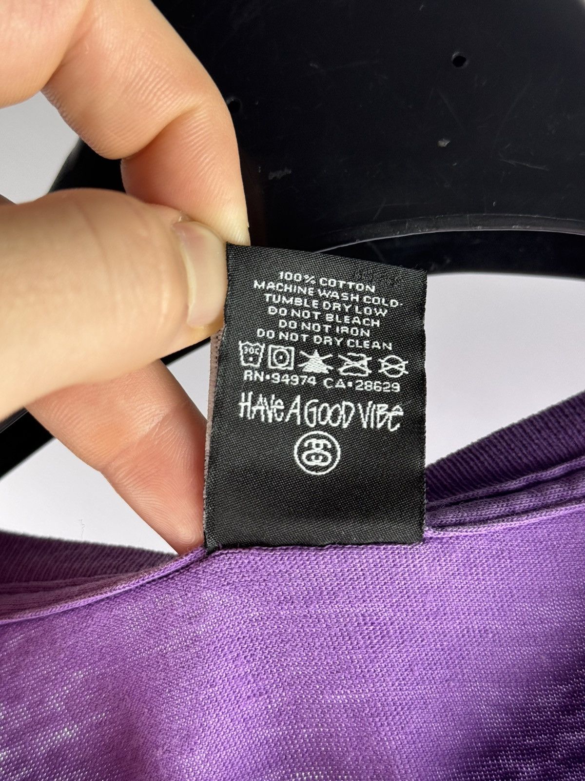 Stussy Stussy x King Surfer 'Purple' T-Shirt Size US L / EU 52-54 / 3 - 8 Thumbnail