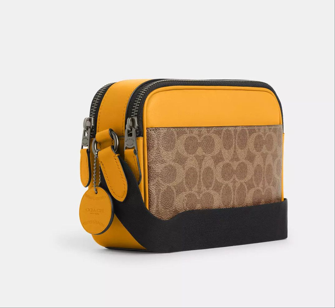Coach Graham Crossbody Bag In Colorblock Signature Canvas CAX46 Size ONE SIZE - 9 Thumbnail