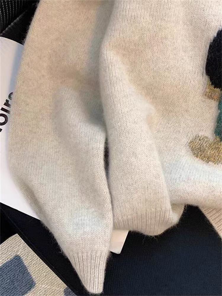 Japanese Brand Street Vintage Bear Knit Sweater Sweatshirt Size US M / EU 48-50 / 2 - 5 Thumbnail