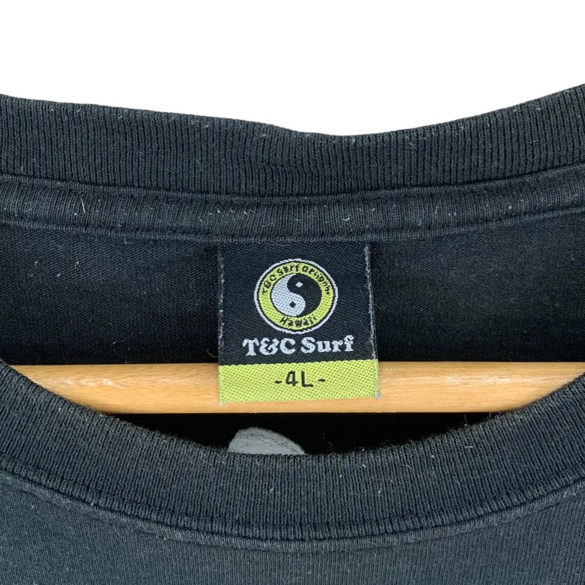 Vintage Vintage T&C SURF DESIGNS Hawaii Longboard Tee Shirt Top Size US XXL / EU 58 / 5 - 4 Thumbnail