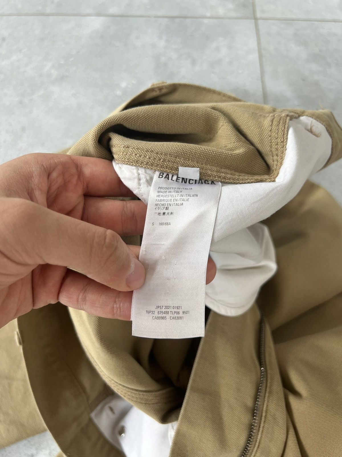 Balenciaga Balenciaga Work Single Knee Pants Size US 32 / EU 48 - 6 Thumbnail