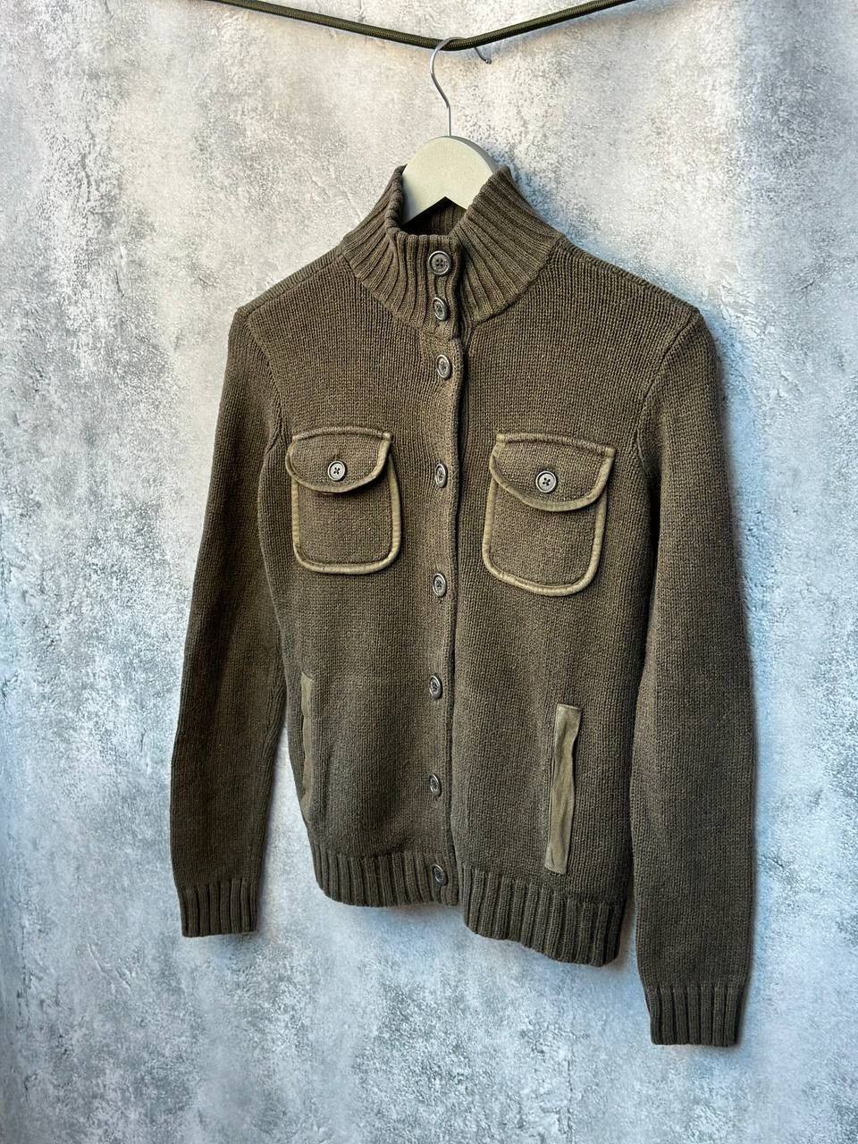 Lauren Ralph Lauren Lauren Ralph Lauren Military-Style Knit Jacket Button Up Size S / US 4 / IT 40 - 1 Thumbnail