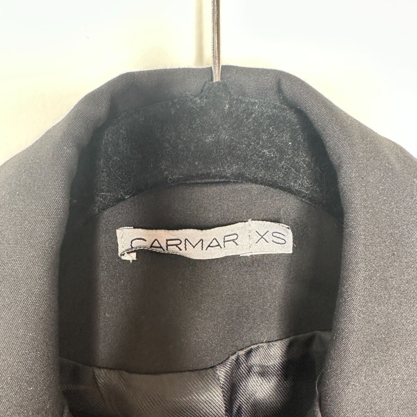 Other CARMAR Black Cropped Vest Jacket Half Zip Breast Pocket XS Size XS / US 0-2 / IT 36-38 - 4 Thumbnail
