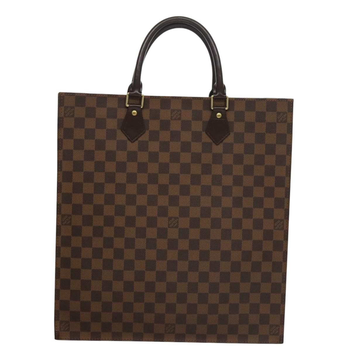 Louis Vuitton Sac Plat Brown Canvas Tote Bag (Pre-Owned) Size ONE SIZE - 1 Thumbnail