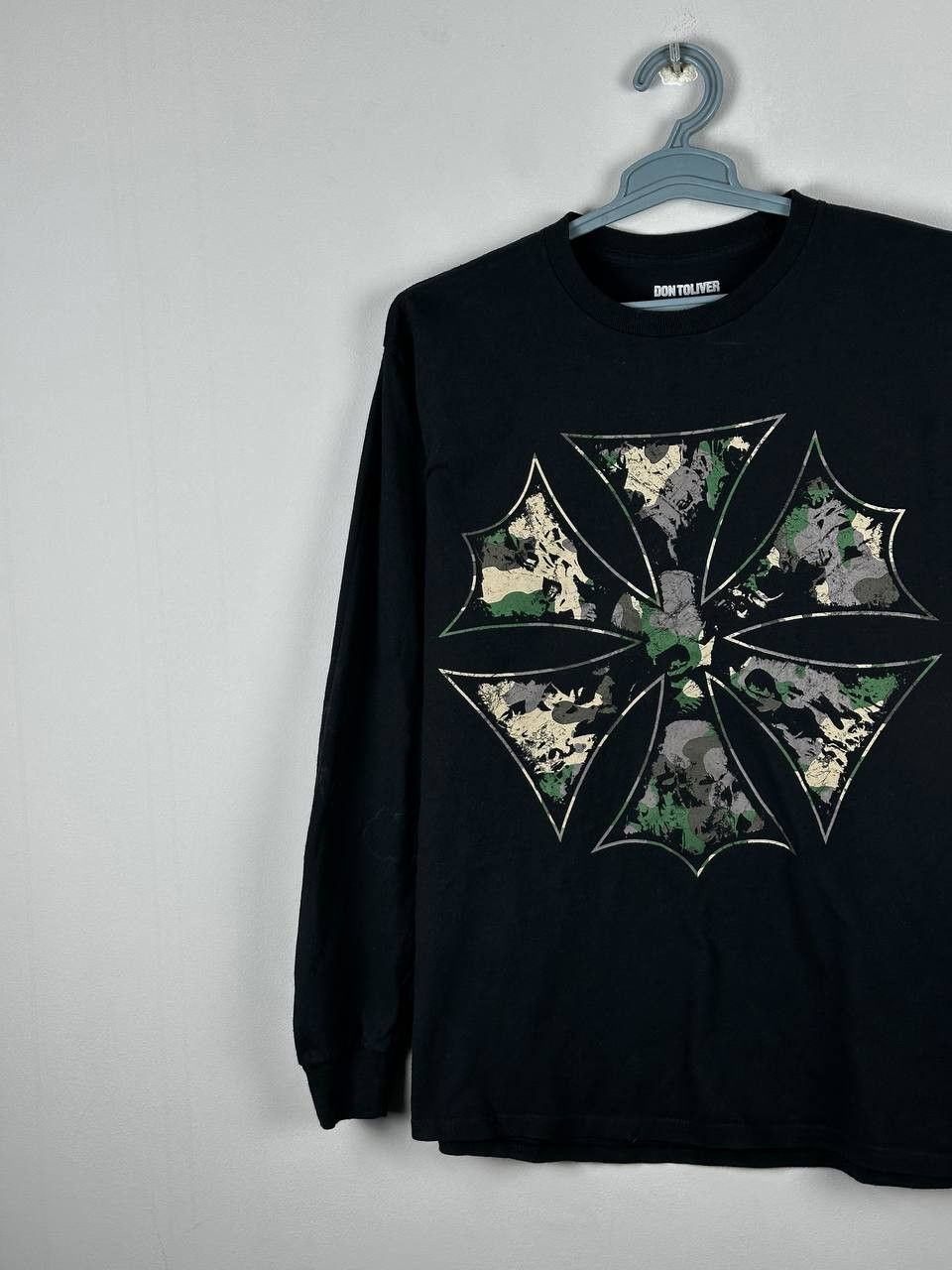 Band Tees Don Toliver Phsyco Tour Black Camo Long Sleeve T Shirt Size US M / EU 48-50 / 2 - 4 Thumbnail