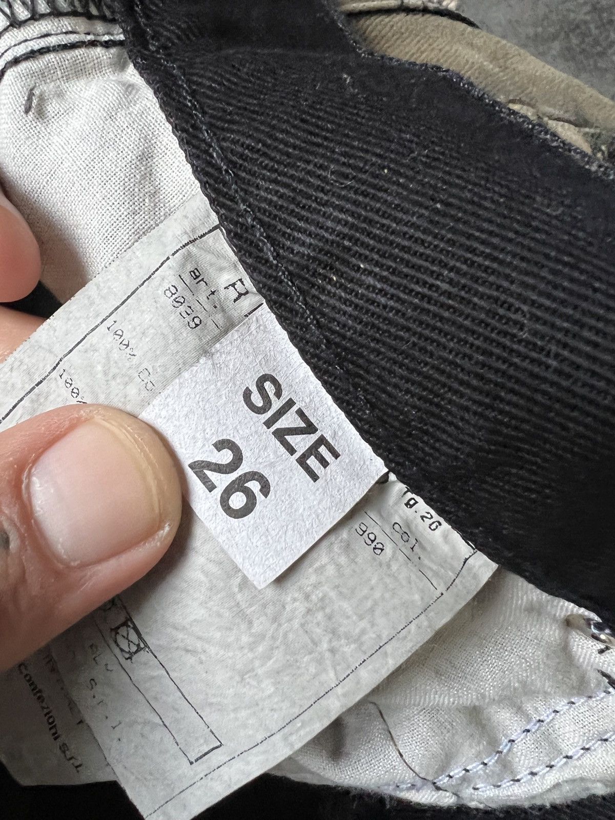Designer × John Richmond × Vintage Vintage John Richmond “RICH” Tye dye jeans Size 26" / US 2 / IT 38 - 11 Thumbnail