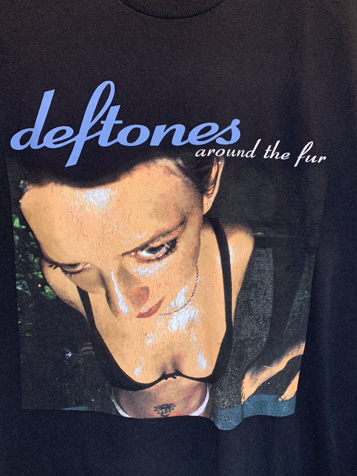 Band Tees *RARE* Deftones Around The Fur Album Art Official T-Shirt M Size US M / EU 48-50 / 2 - 2 Thumbnail