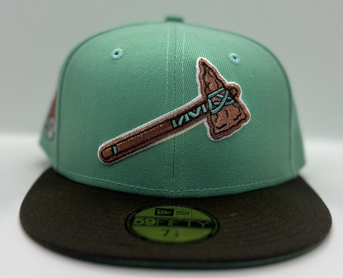 Hat Club × New Era Atlanta Braves Metallic BP Logo & Band ASG SP New Era 7 1/8 Size ONE SIZE - 1 Thumbnail