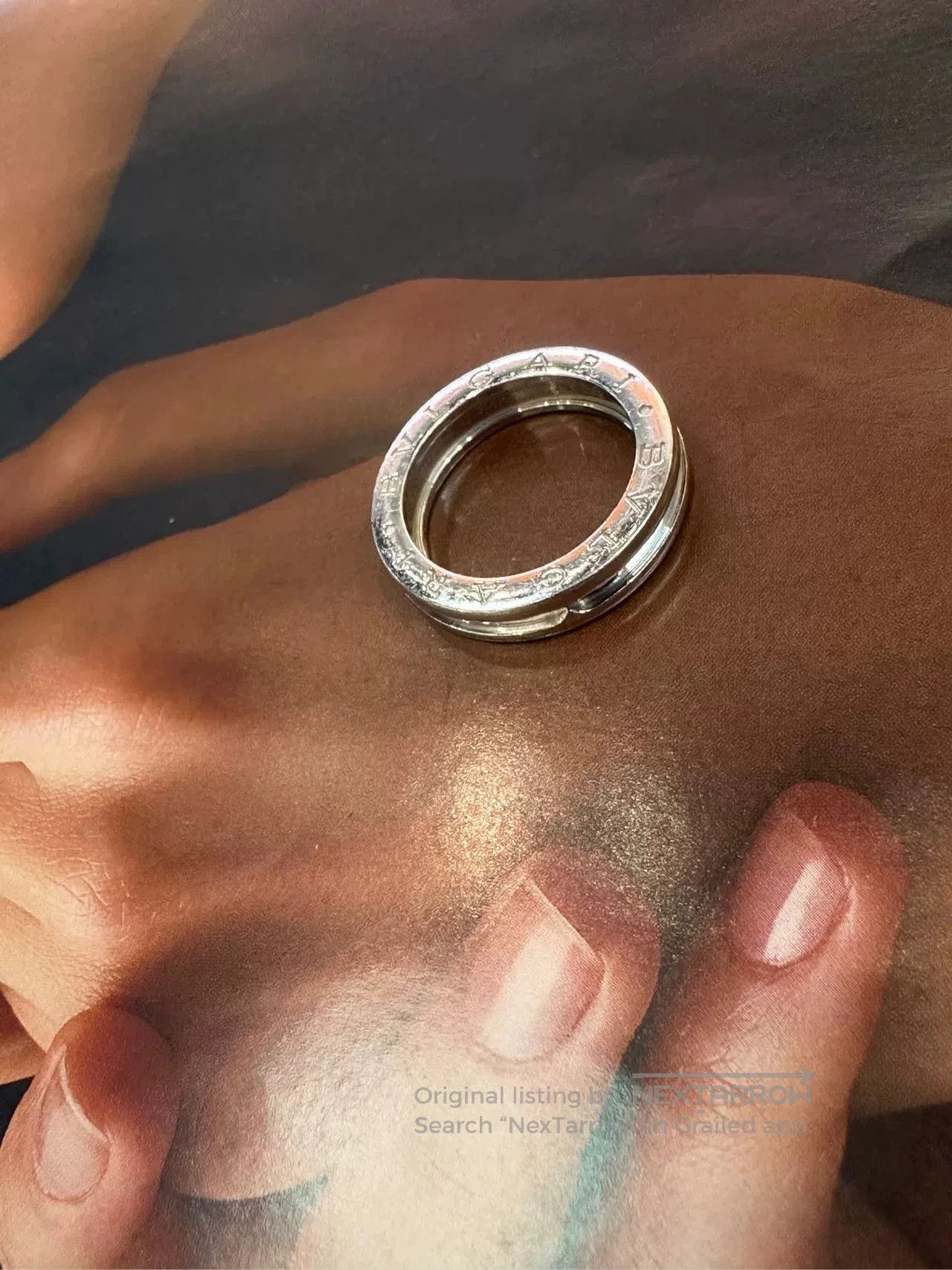 Bvlgari Bvlgari B Zero 1 18k White Gold Ring. Size ONE SIZE - 5 Thumbnail