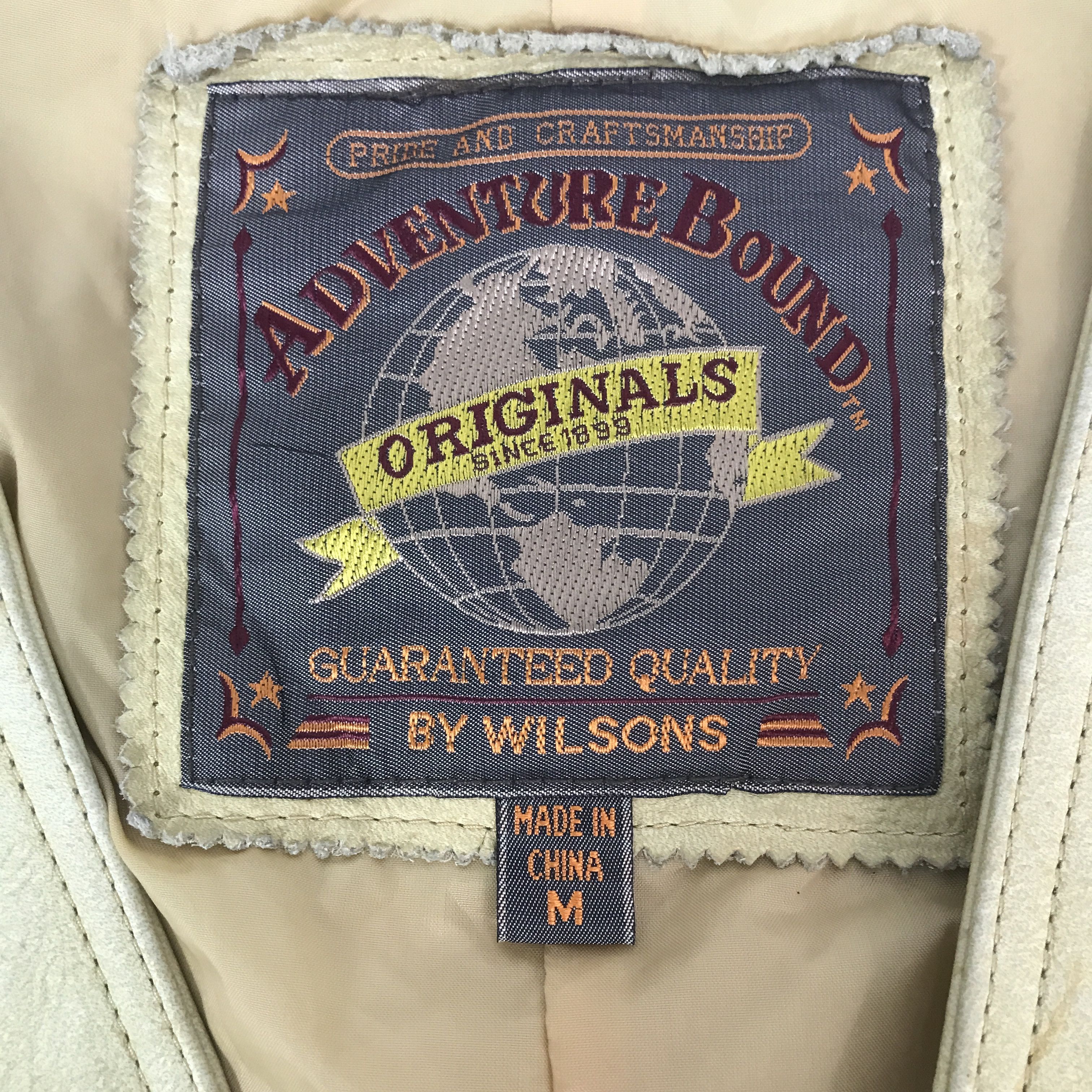 Adventure Bound Vintage Adventure Bound Wilsons Leather Vest K62B21 Size US L / EU 52-54 / 3 - 7 Thumbnail